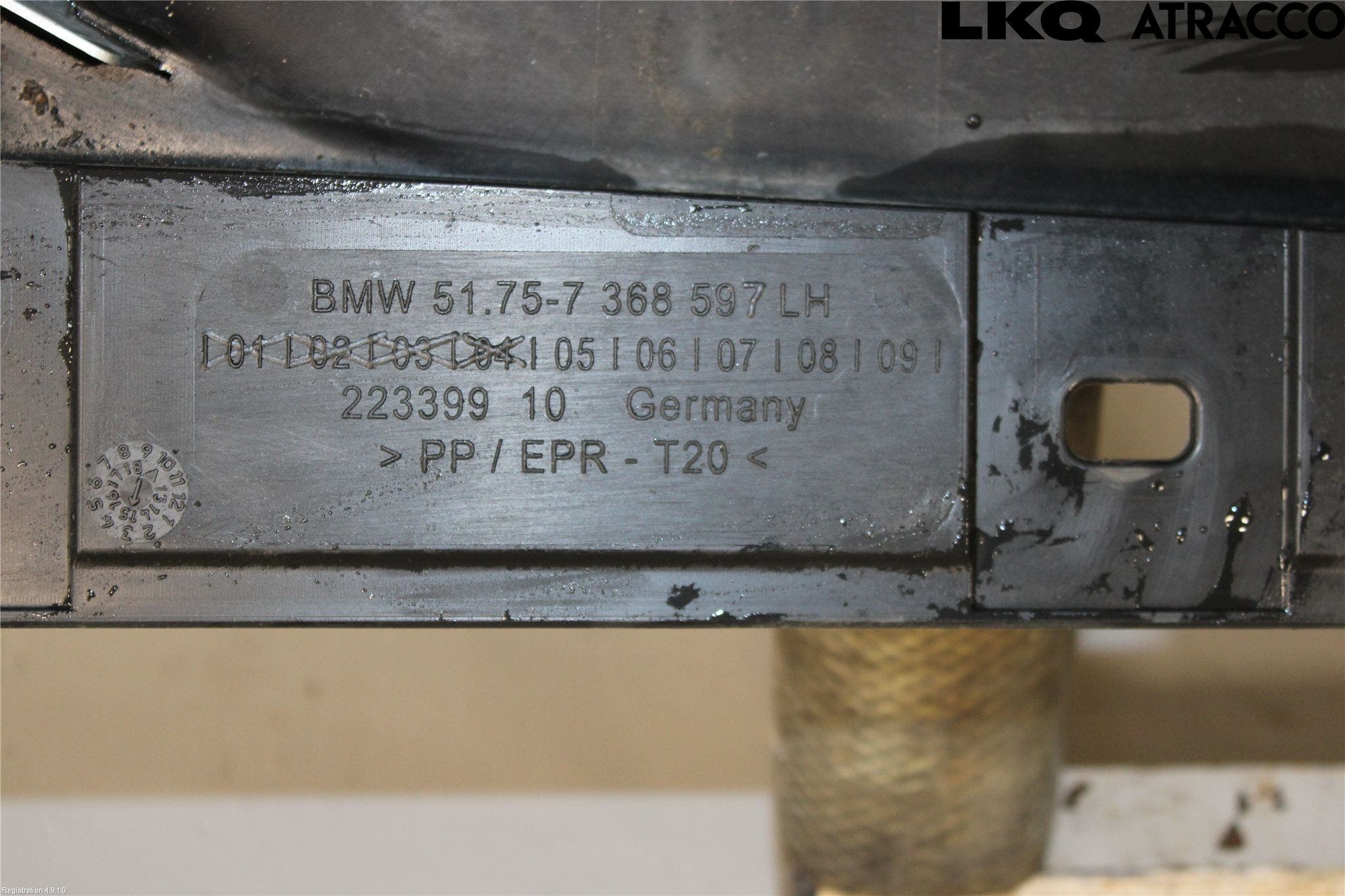 BMW i3 I01 13-22 Sidokjol Vä