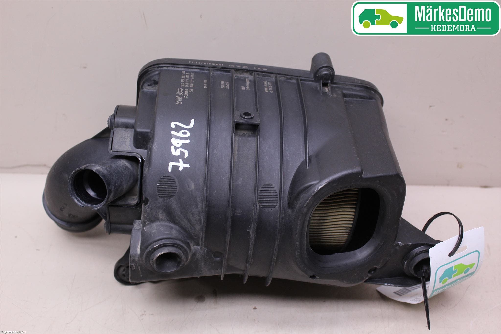 Volkswagen VW GOLF VI 09-13 Luftrenare