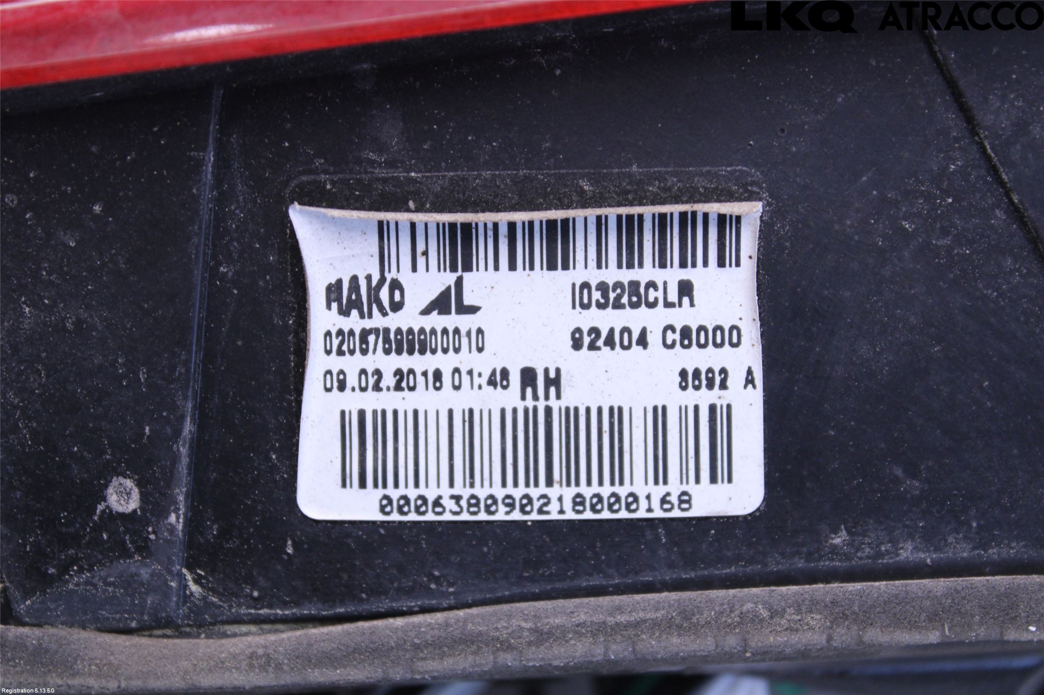 Hyundai i20 GB 15-20 Bakljus Lucka Hö