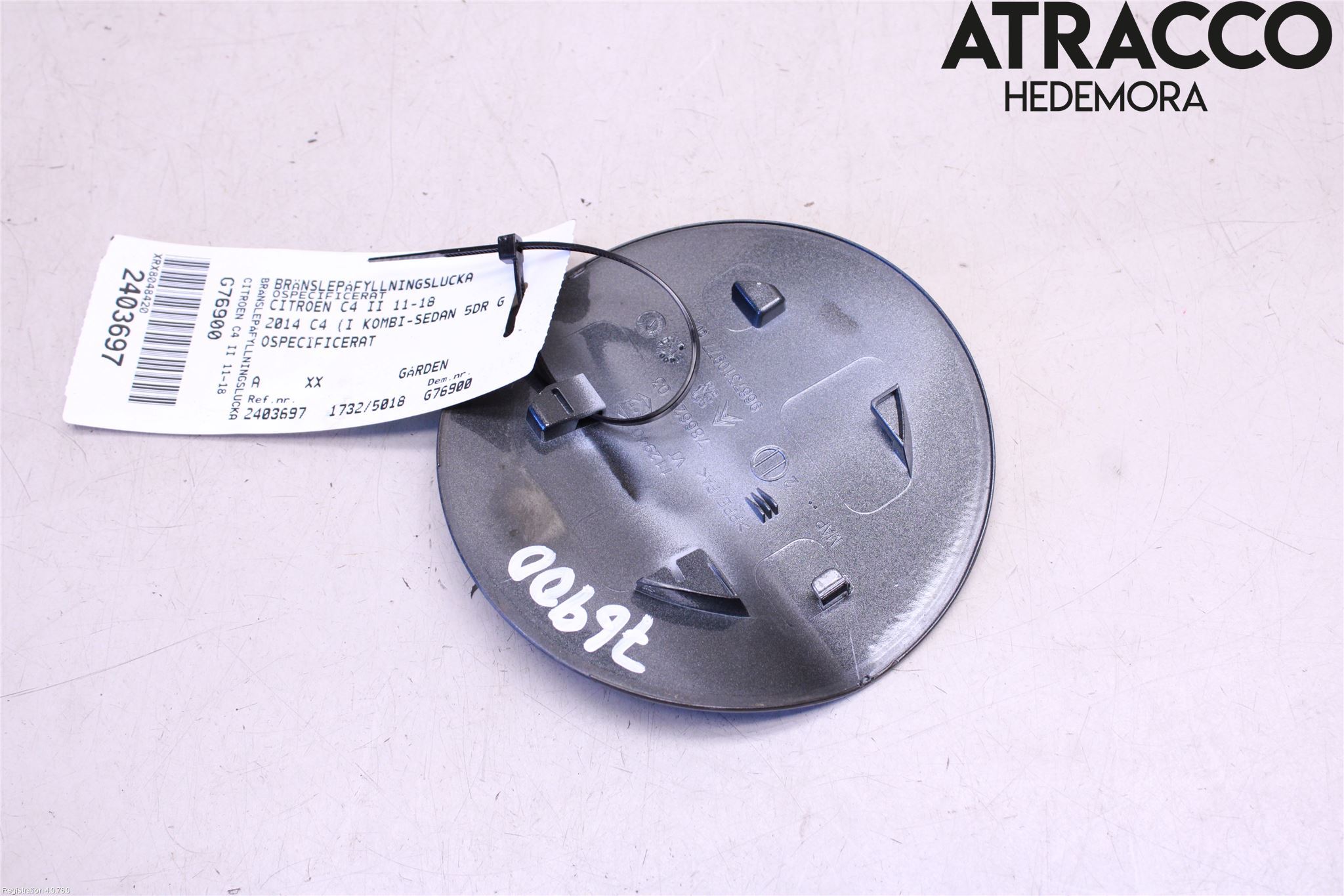 Citroen C4 II 11-18 Tanklucka