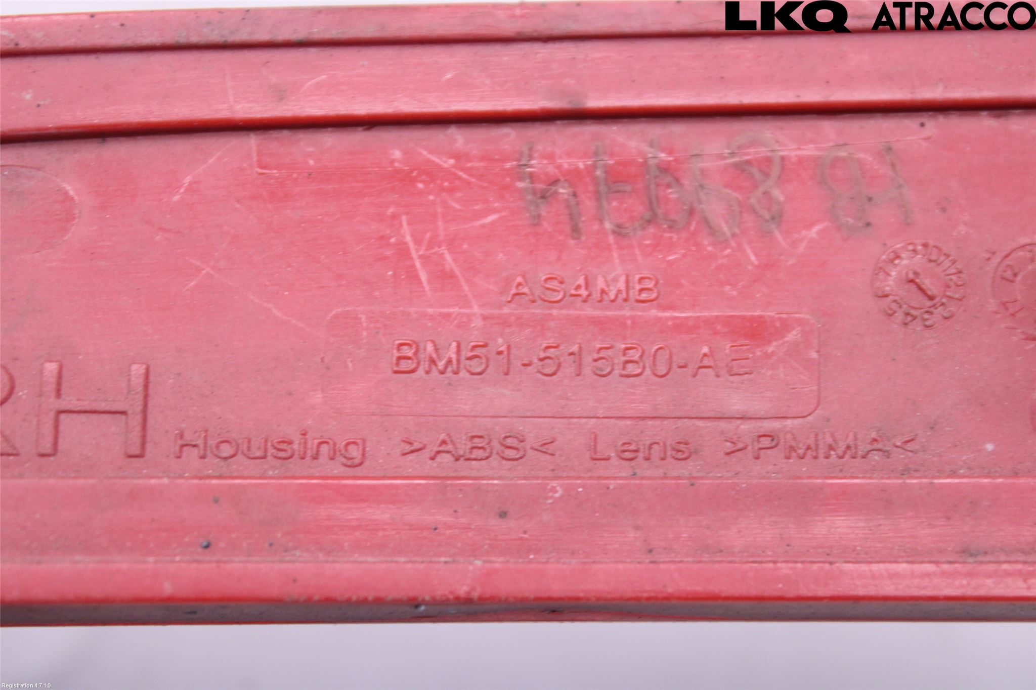 Ford FOCUS 15-18 Dimljus/Reflex Bak