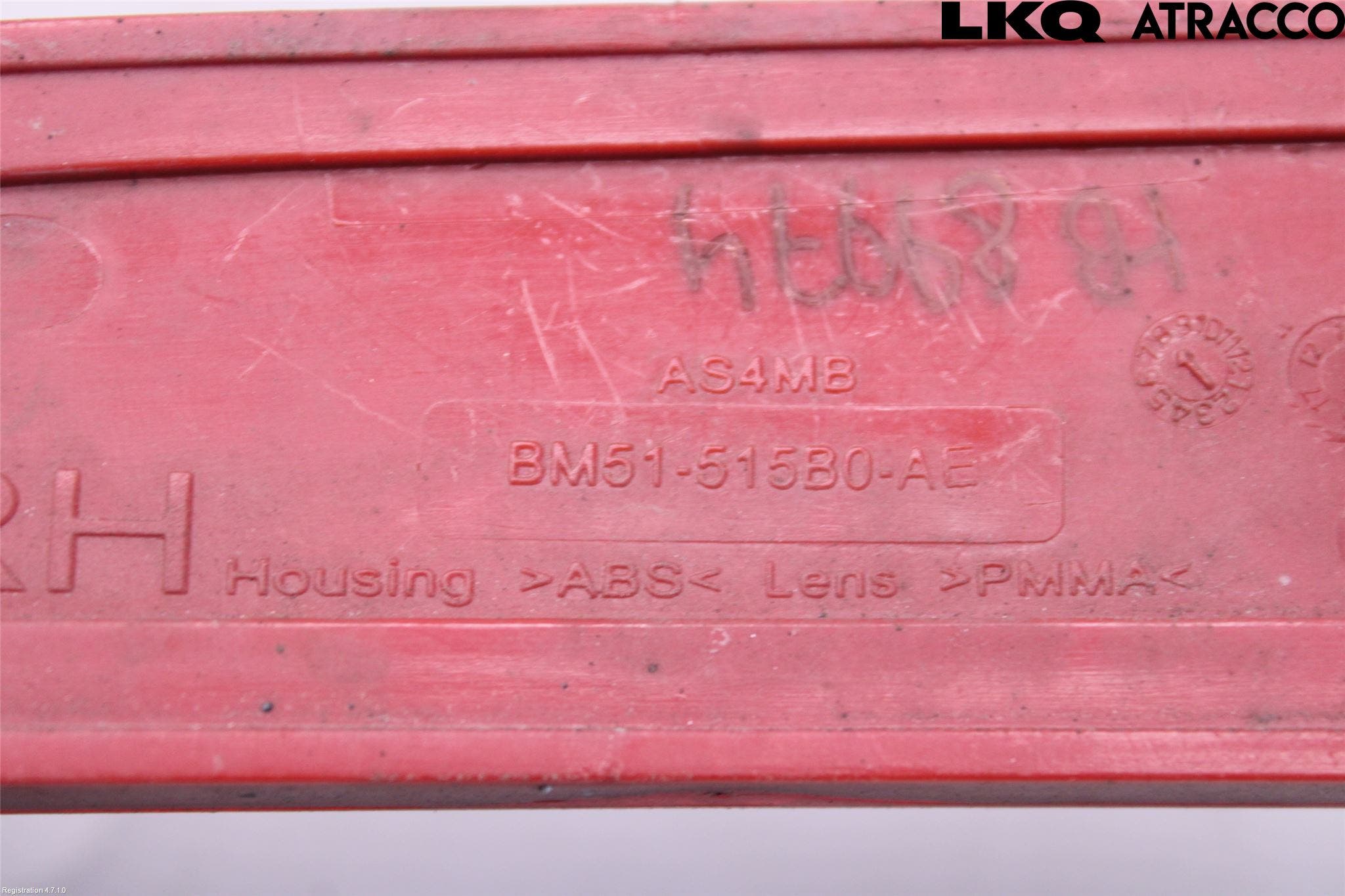 Ford FOCUS 15-18 Dimljus/Reflex Bak