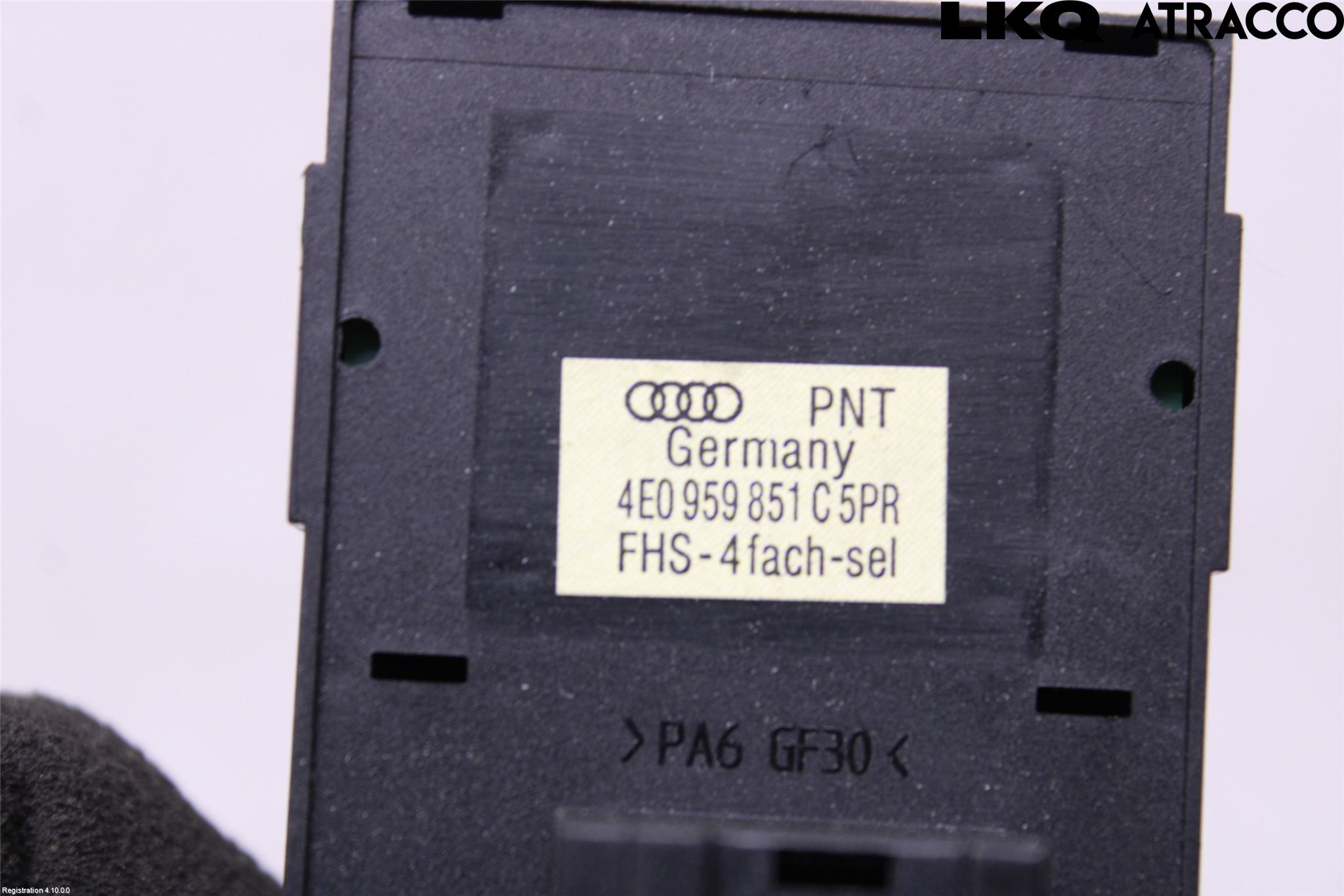 Audi A8/S8 4E  02-09 Strömställare Elhiss