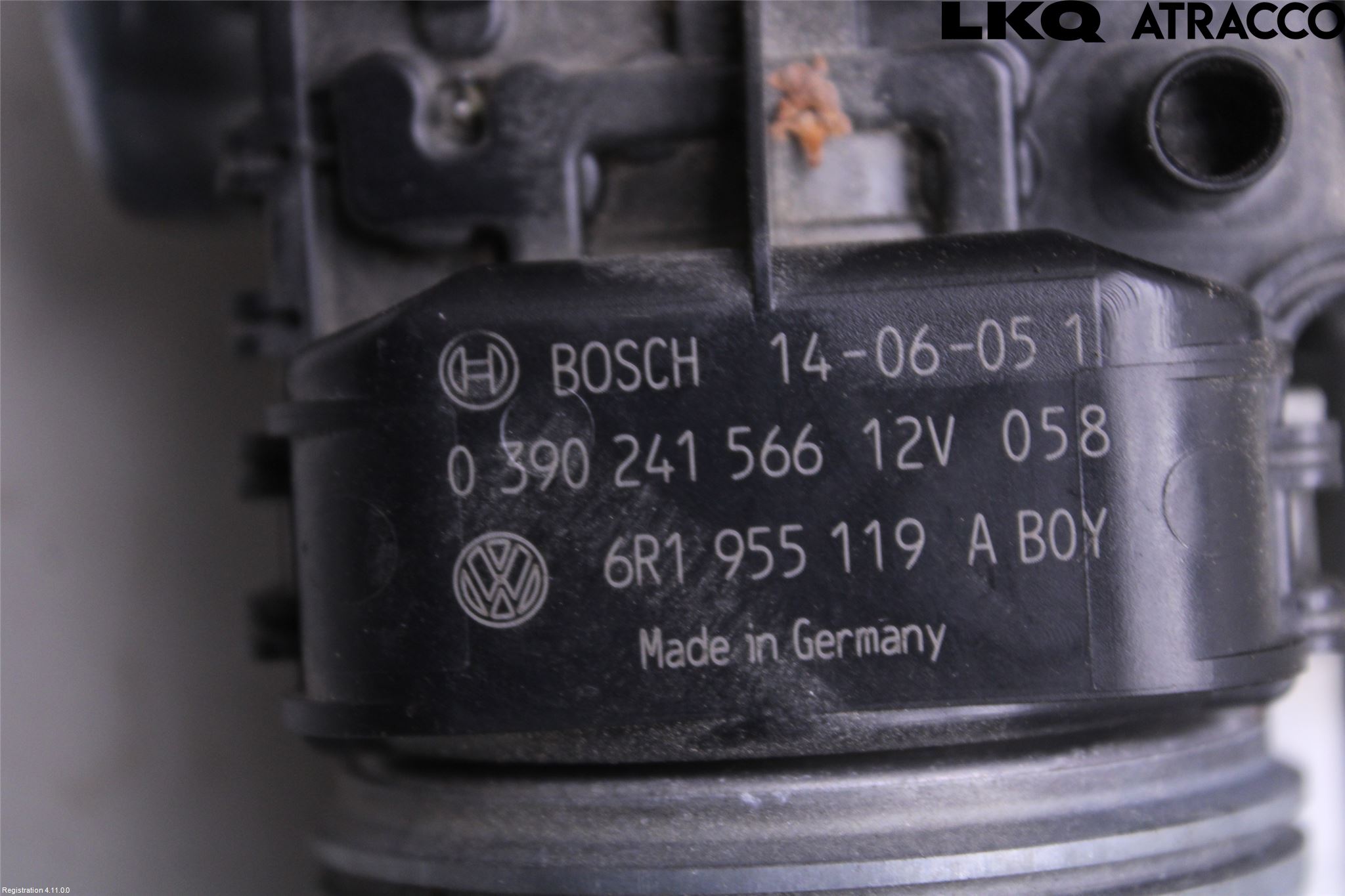 Volkswagen VW POLO 10-17 Torkarmotor Vindruta