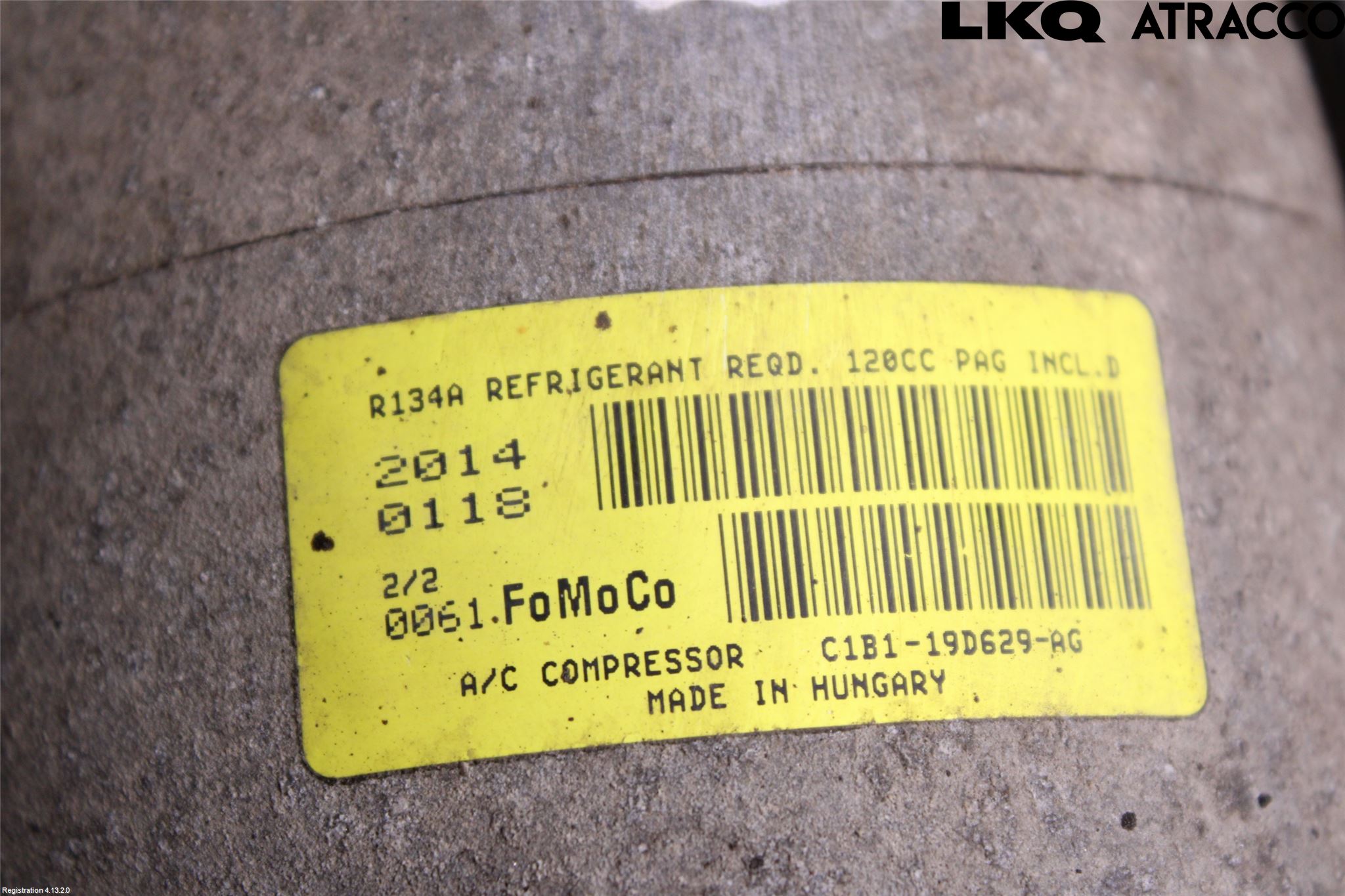 Ford FIESTA 13-17 Ac Kompressor