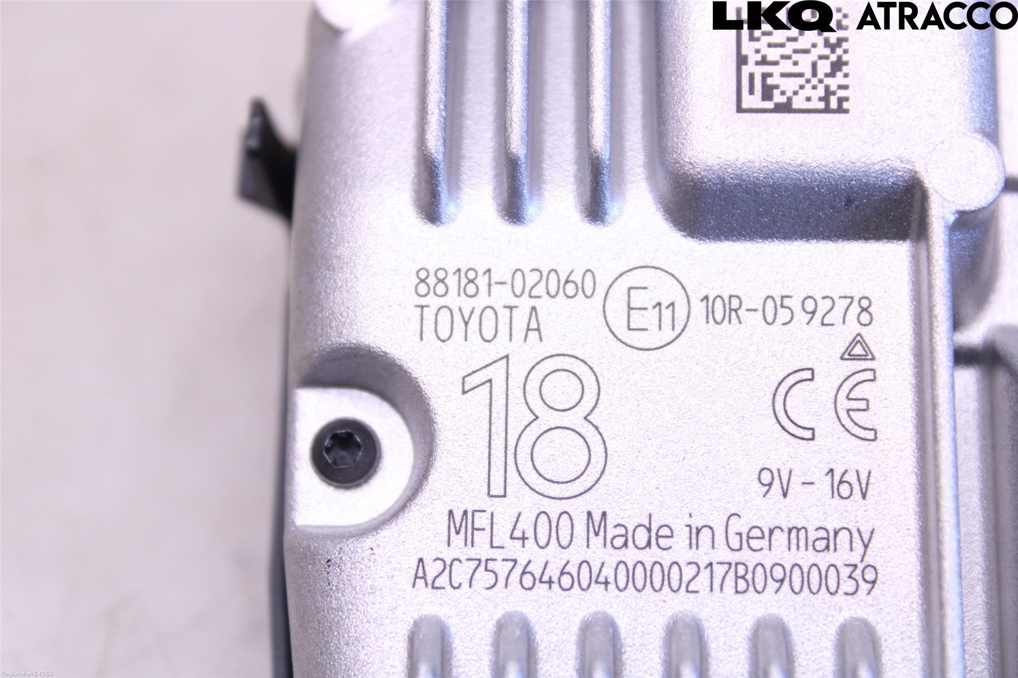 Toyota AURIS 13-19 Sensor Aktivt Kollisionsskydd