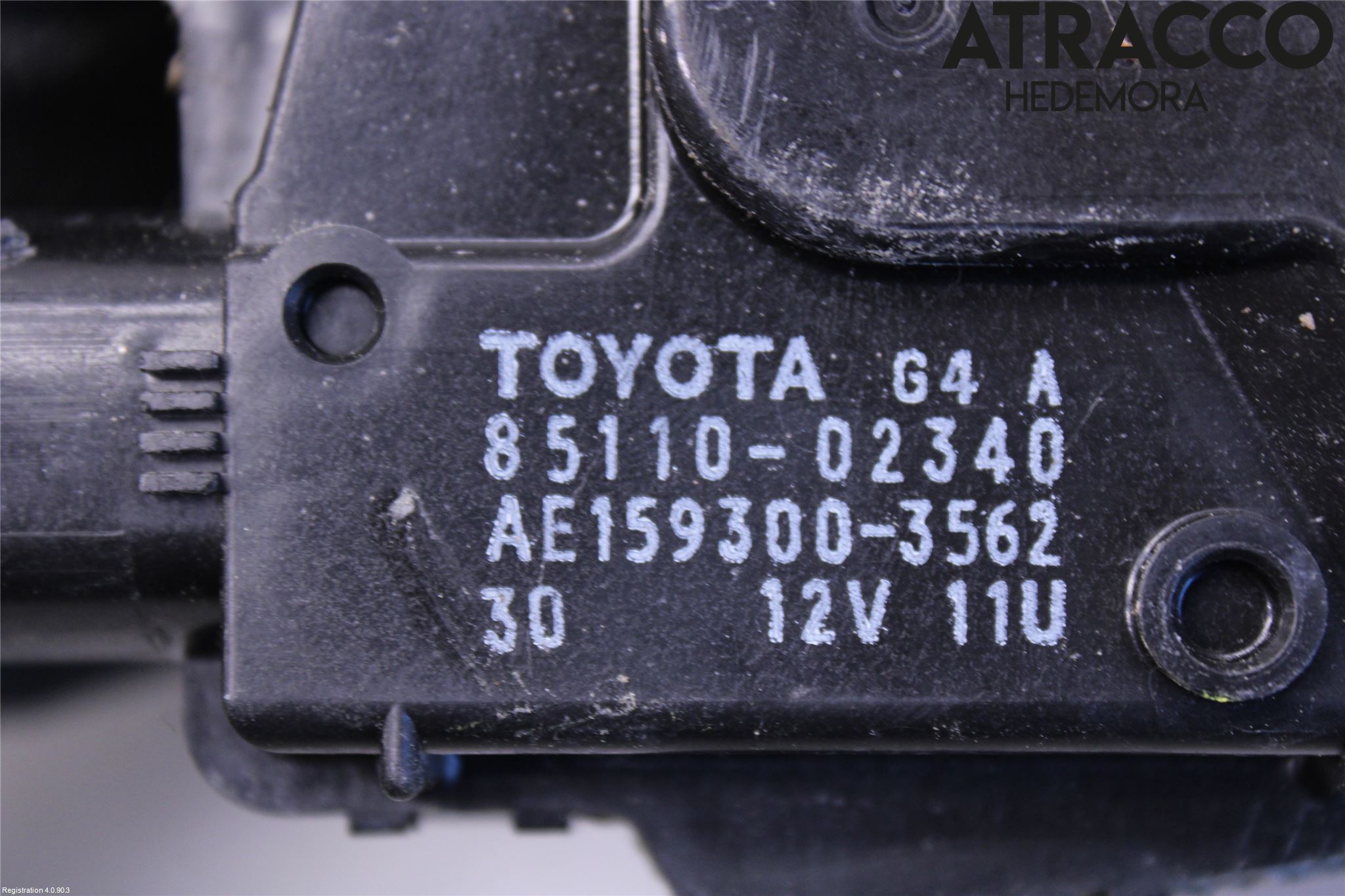 Toyota AURIS 13-19 Torkarmotor Vindruta
