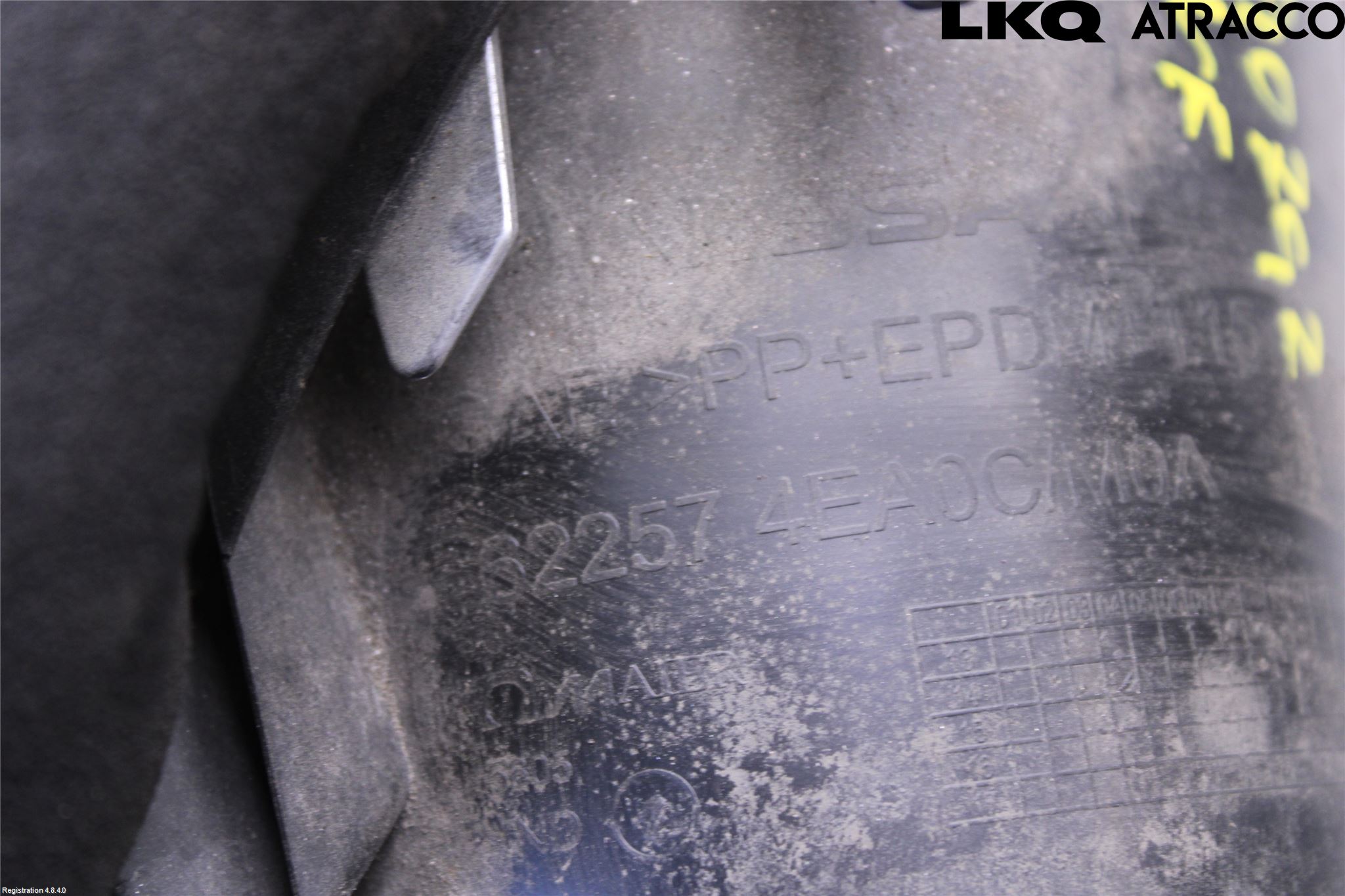 Nissan QASHQAI 14-17 Dimljussarg Fram