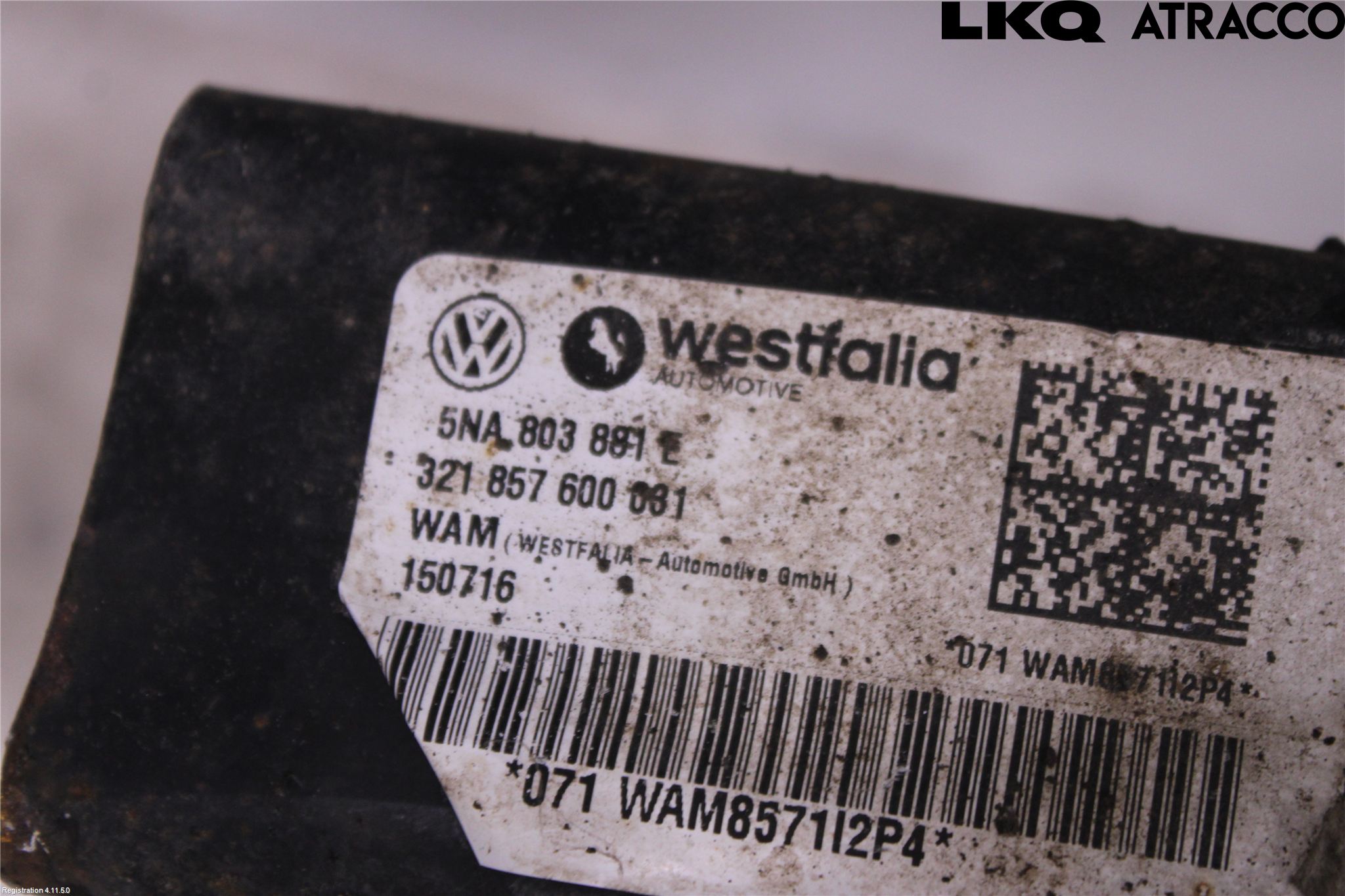 Volkswagen VW TIGUAN 16-24 Dragkrok