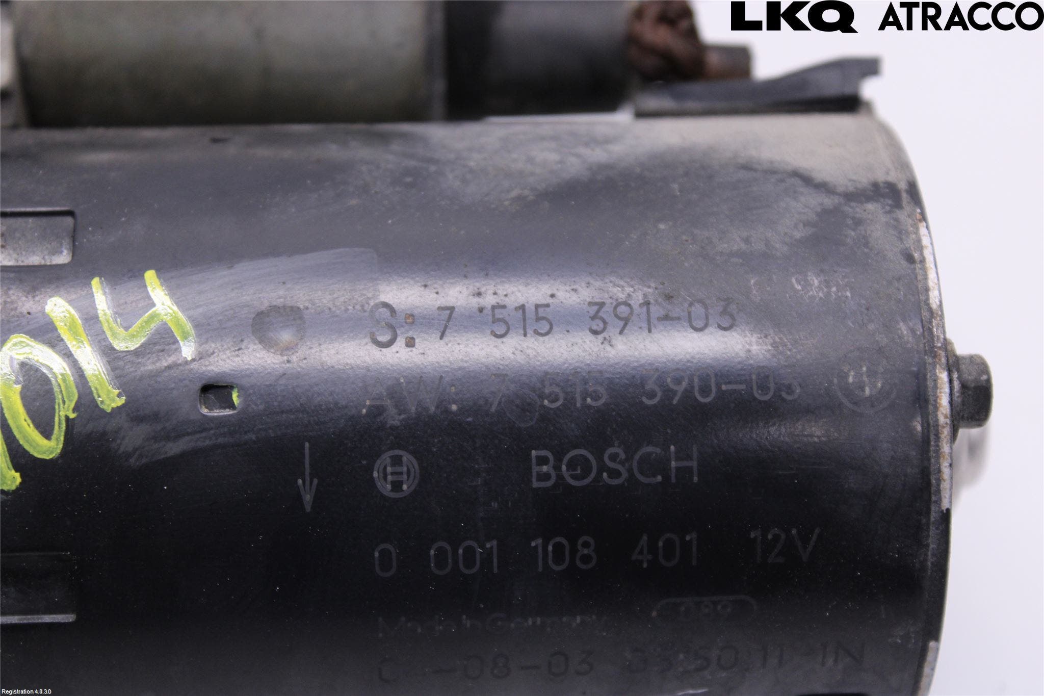 BMW 5 E60/61 Sed/Tou 02-10 Startmotor