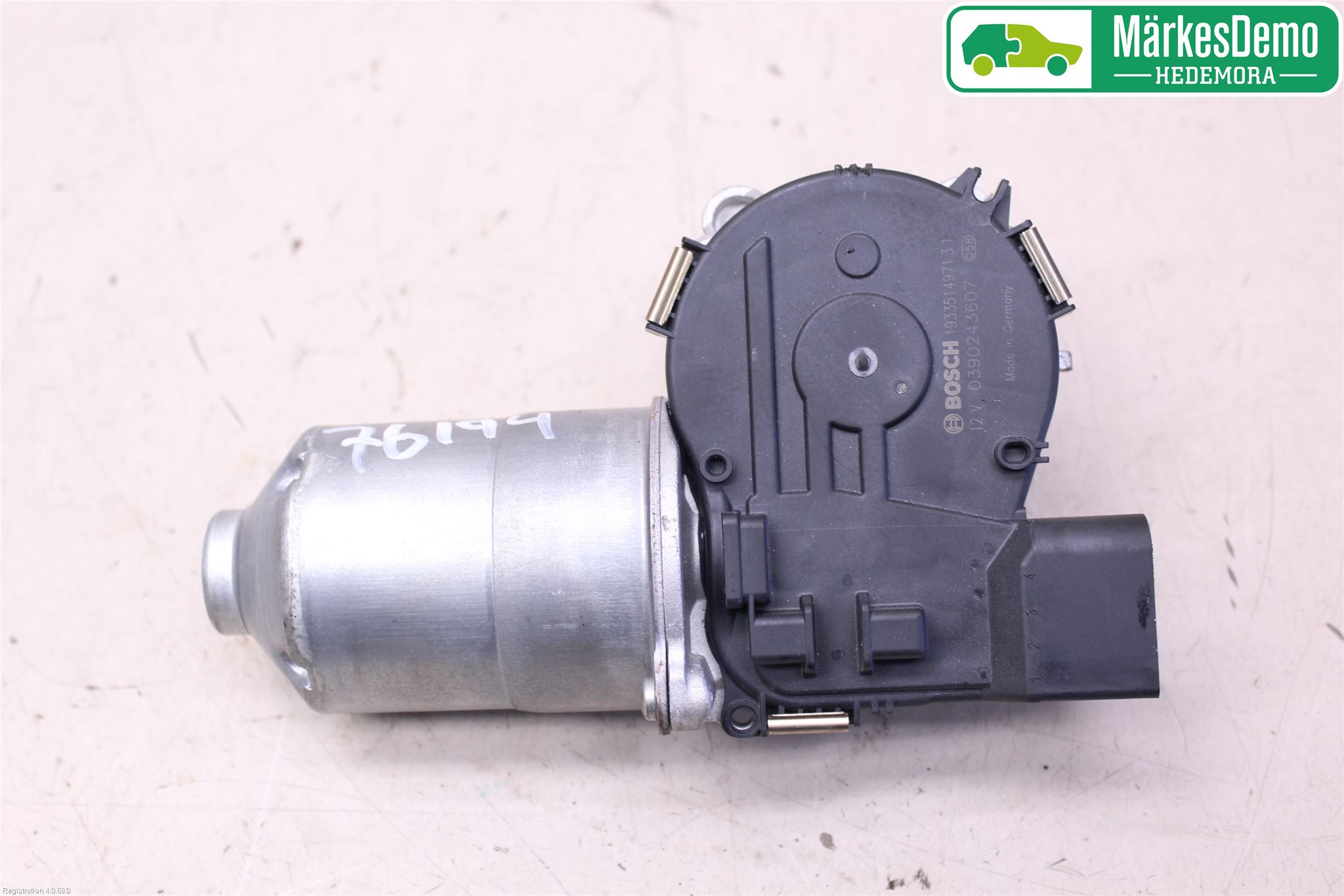 Citroen C3 AIRCROSS 18-23 Torkarmotor Vindruta