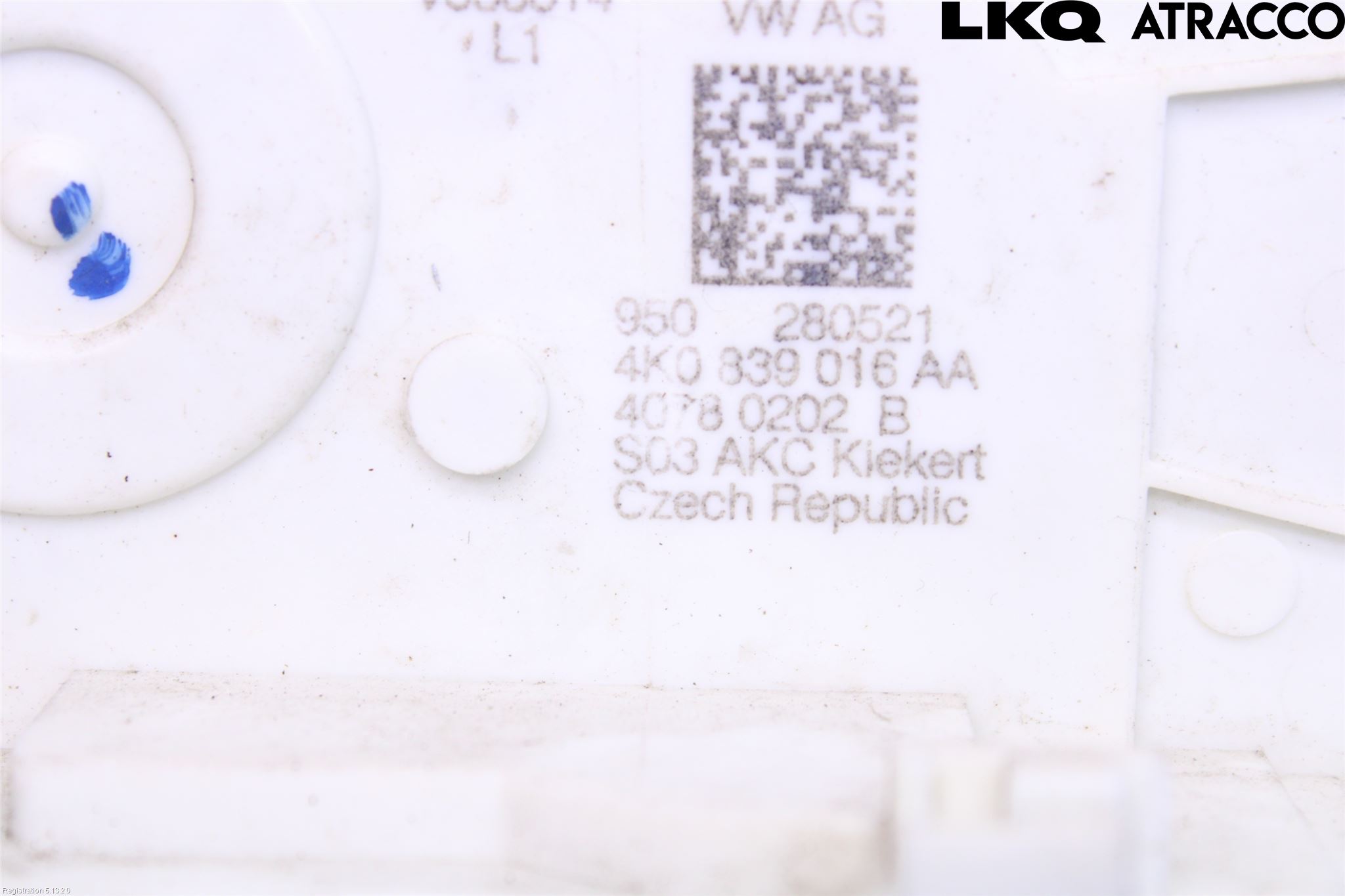 Volkswagen VW ID.4 21- Låskista-Dörrlås