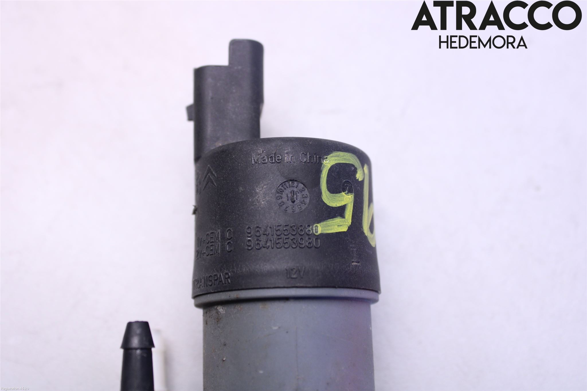 Nissan QASHQAI+2  10-14 Spolarpump Vindruta