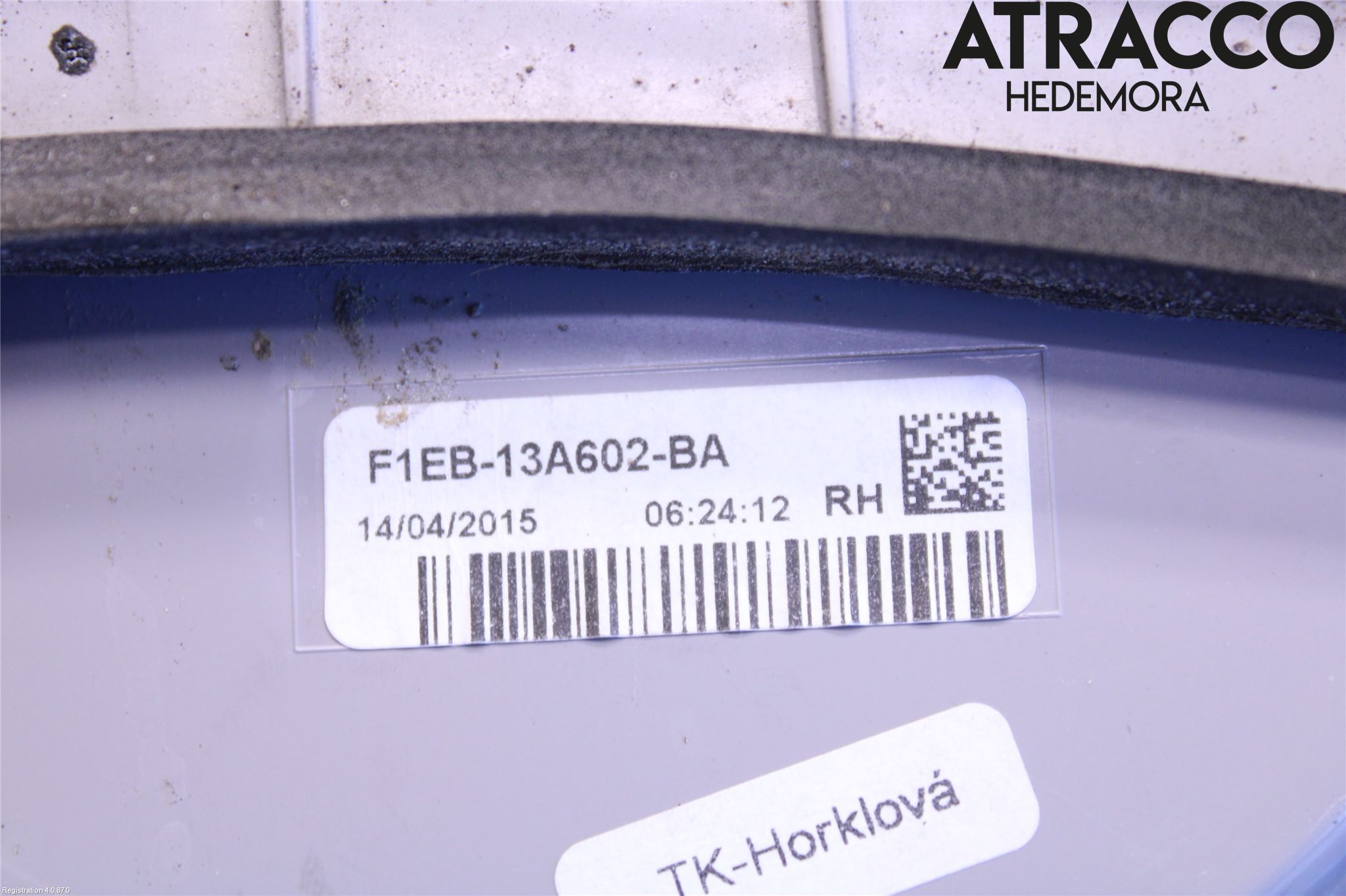 Ford FOCUS 15-18 Bakljus Lucka Hö