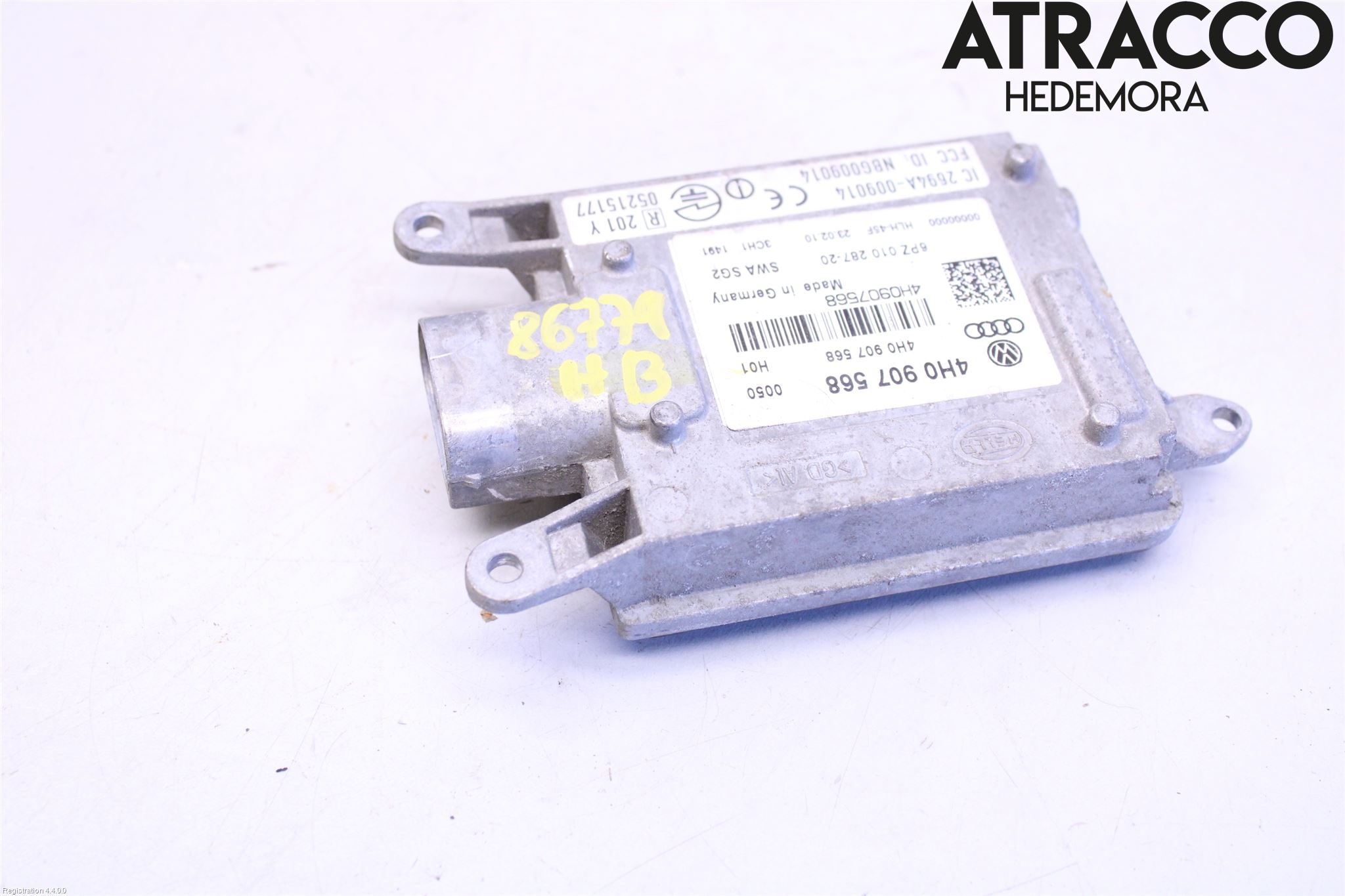 Audi A8/S8 4H 10-17 Sensor Aktivt Kollisionsskydd