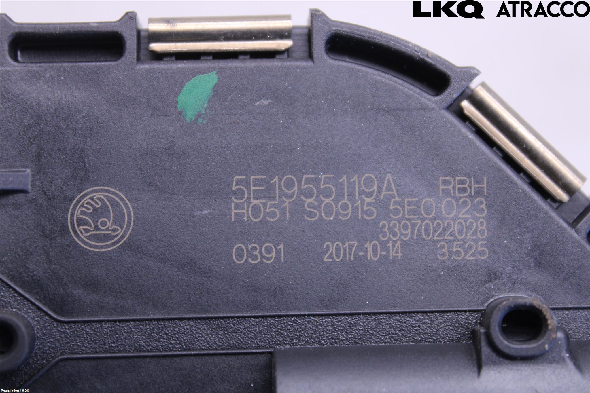 Skoda OCTAVIA (5E) 13-20 Torkarmotor Vindruta