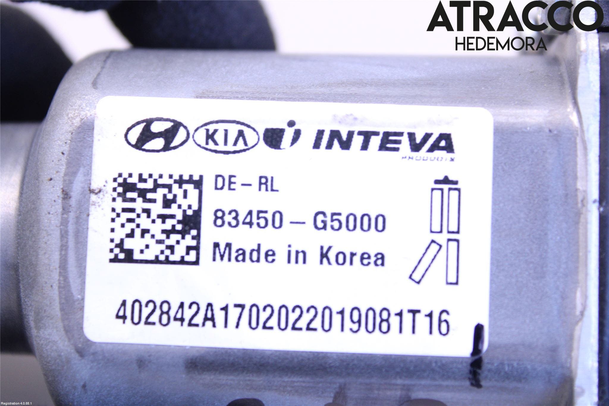 Kia NIRO (DE) 17-22 Fönsterhissmotor