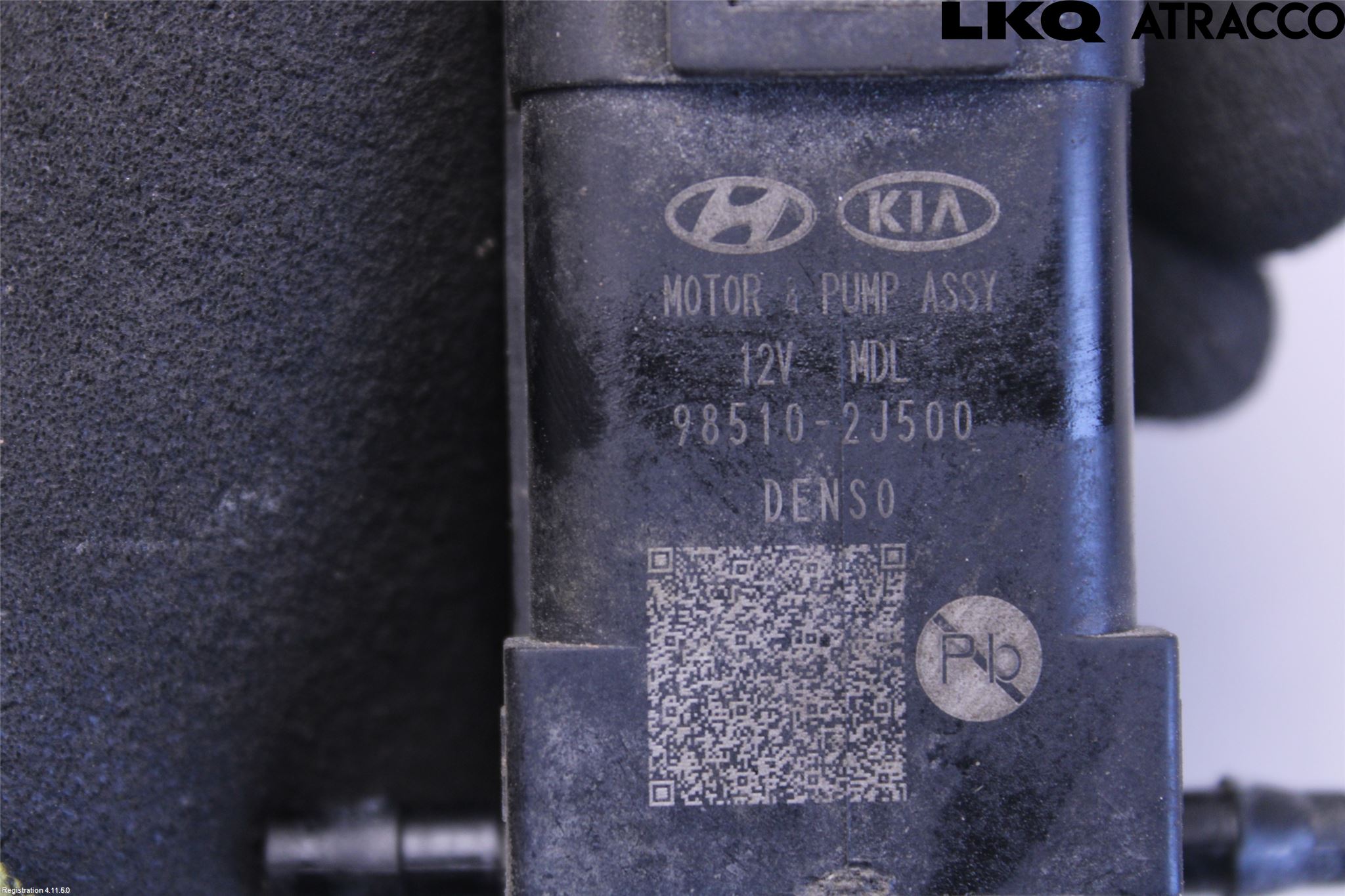 Kia OPTIMA 16-20 Spolarpump Vindruta