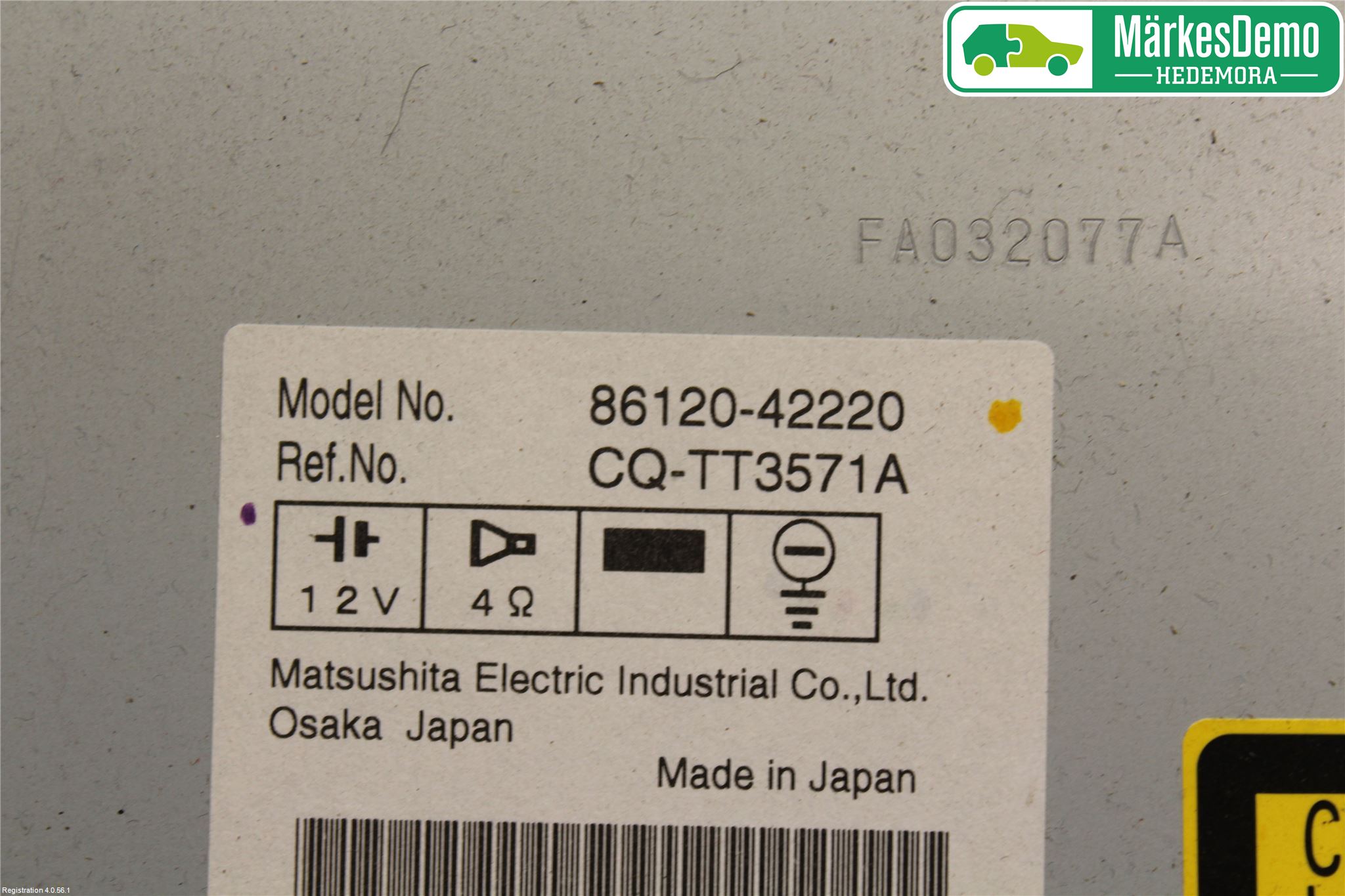Toyota RAV 4 06-12 Cd Radio - Multimediapanel
