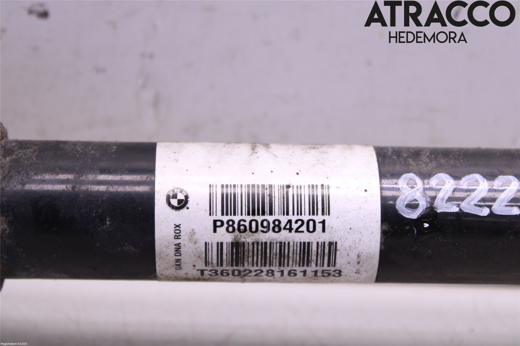 BMW X5 F15 13-18 Drivaxel Bak Höger