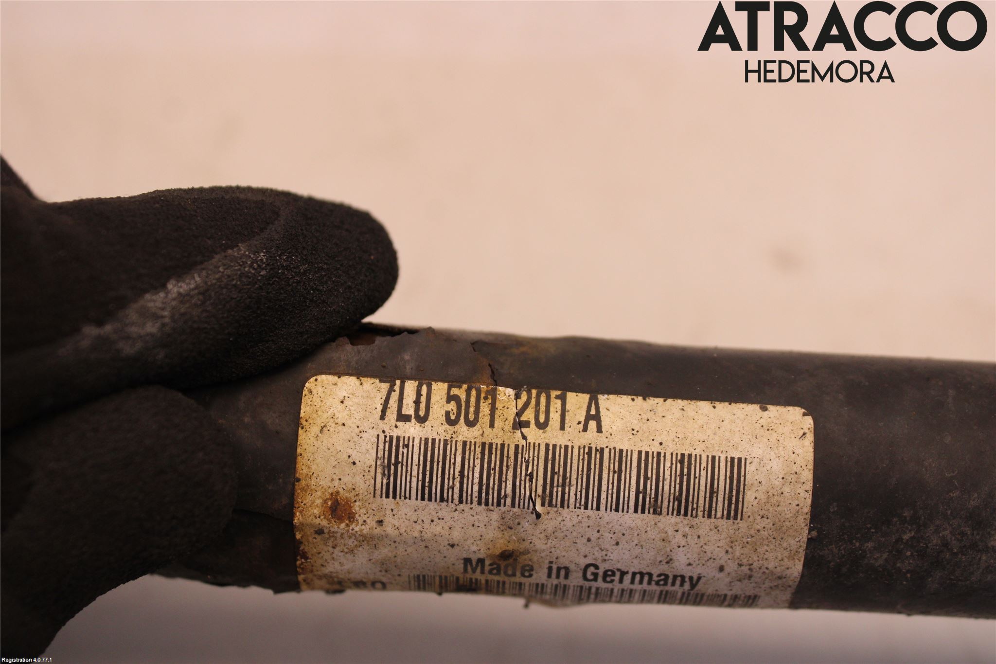 Porsche CAYENNE 03- Drivaxel Bak Höger