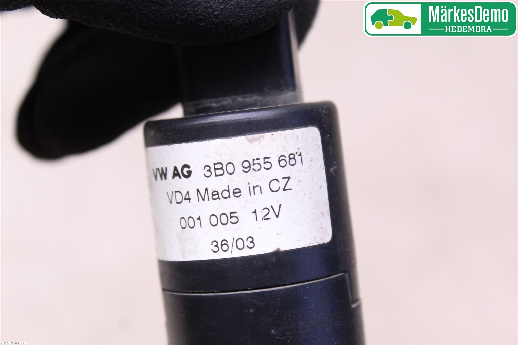 Porsche CAYENNE 03- Spolarpump Högtryck