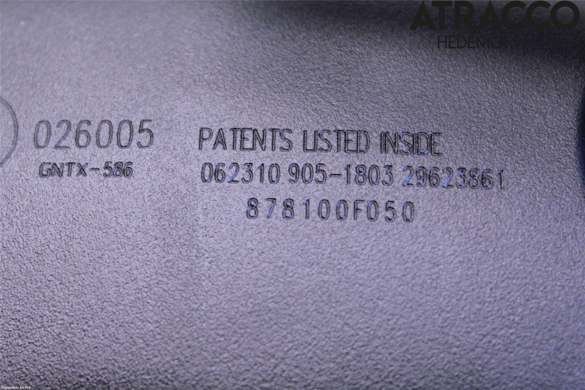 Toyota COROLLA 02-07 Spegel Invändig