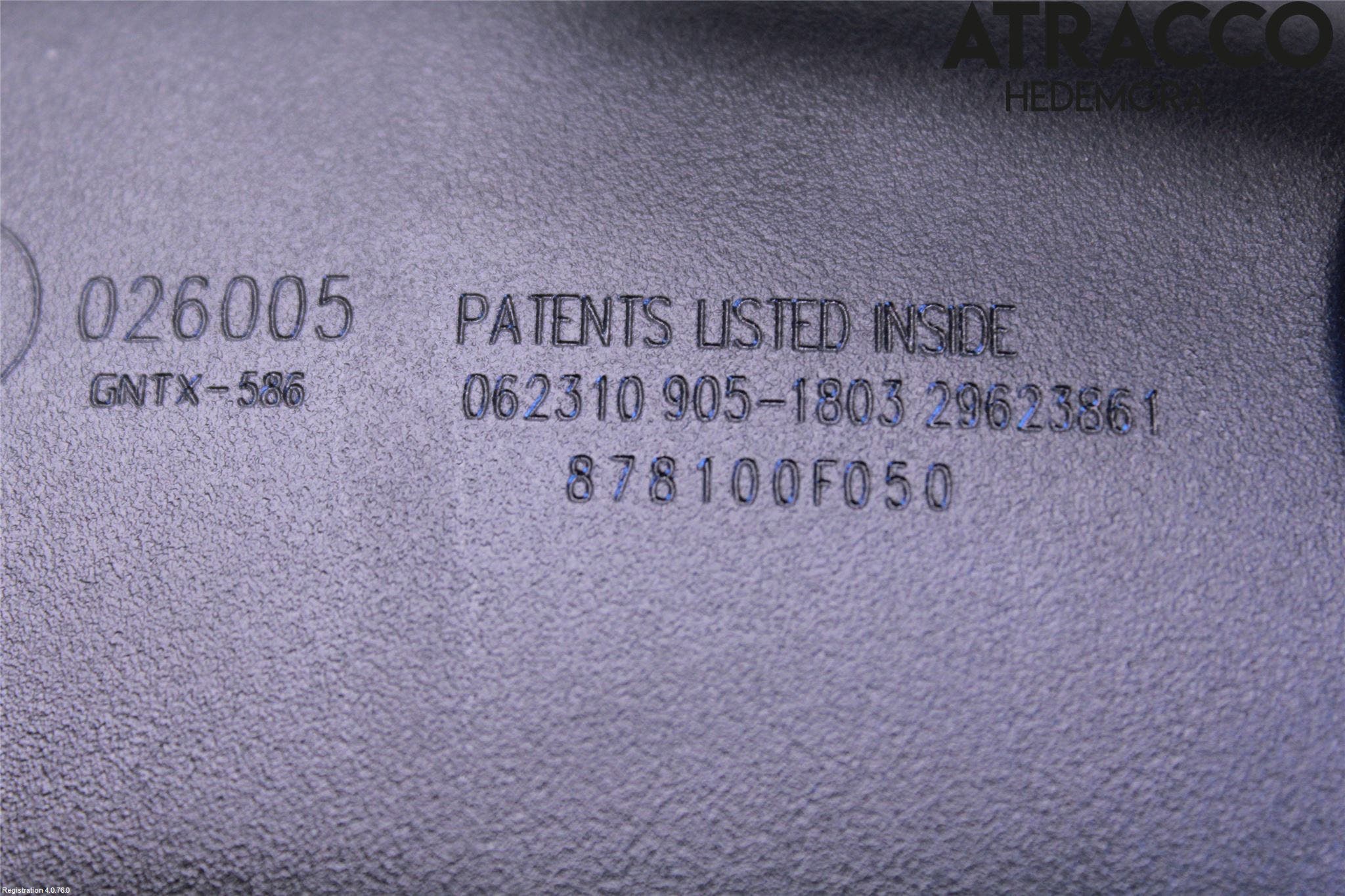 Toyota COROLLA 02-07 Spegel Invändig