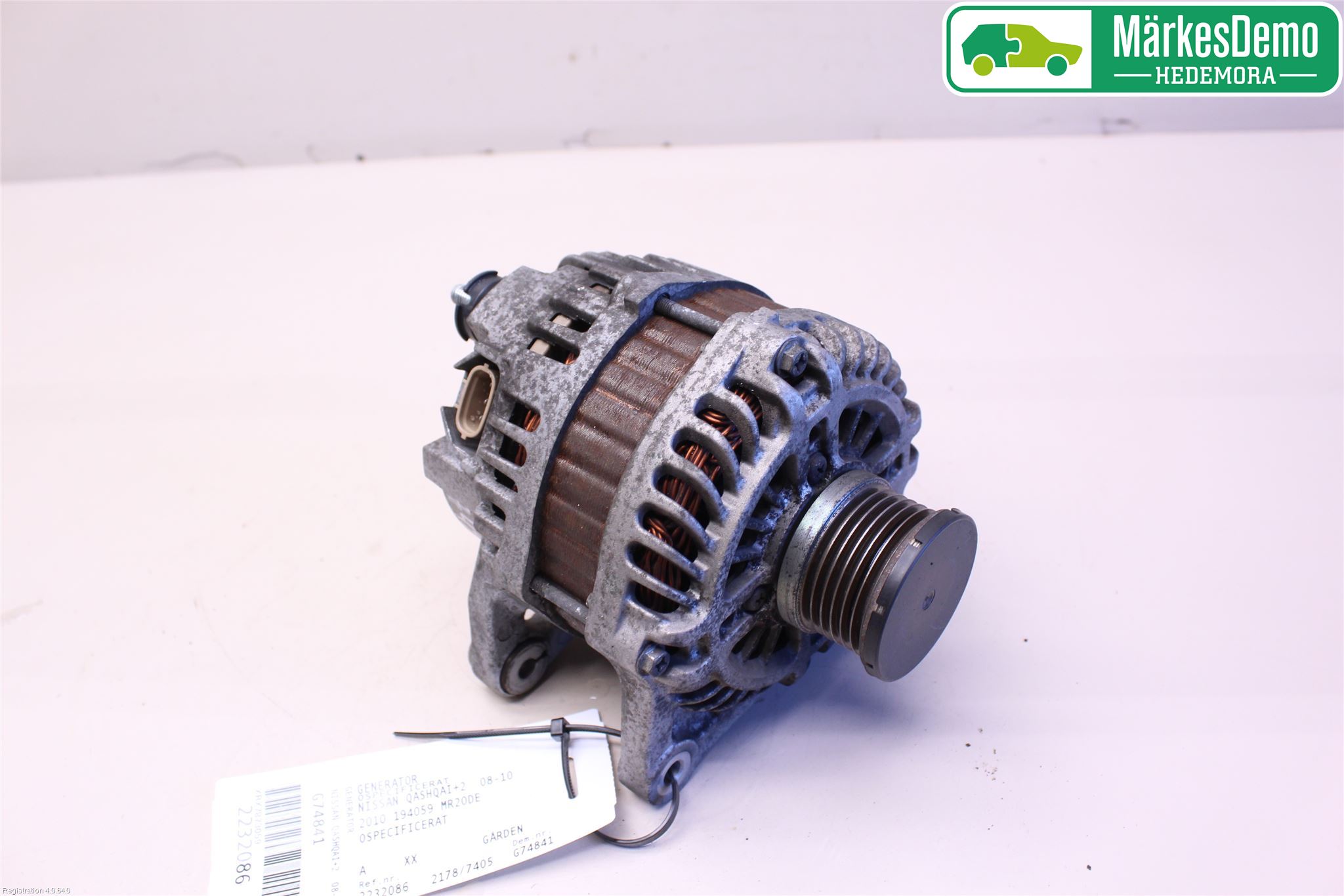 Nissan QASHQAI+2  08-10 Generator
