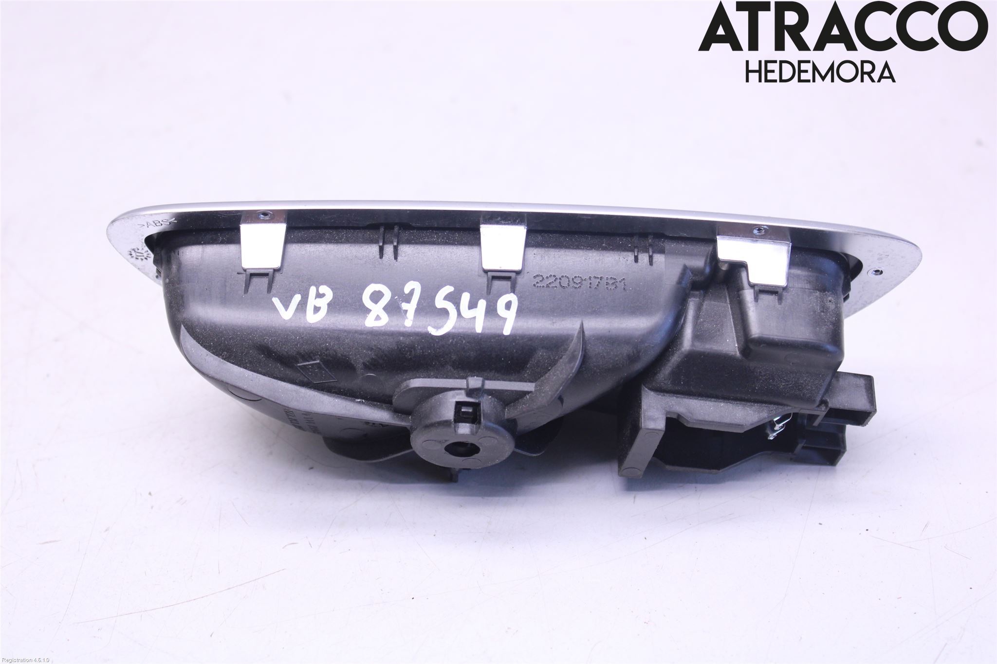 Renault TALISMAN 16-20 Dörrhandtag Inre Vä