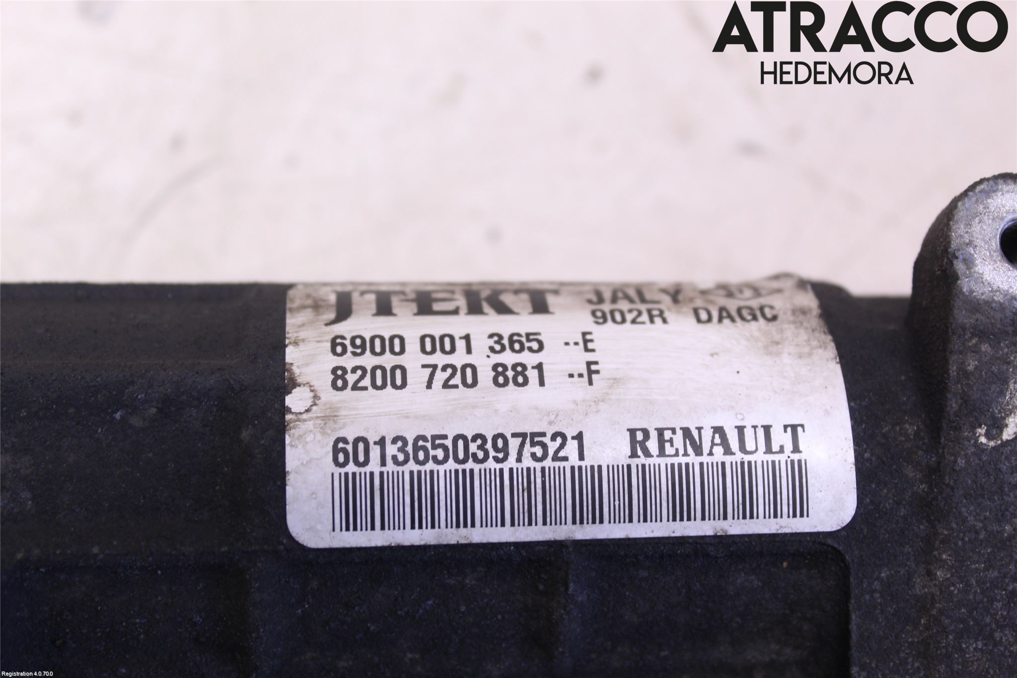 Dacia LOGAN VAN Styrväxel Servo -Snäcka