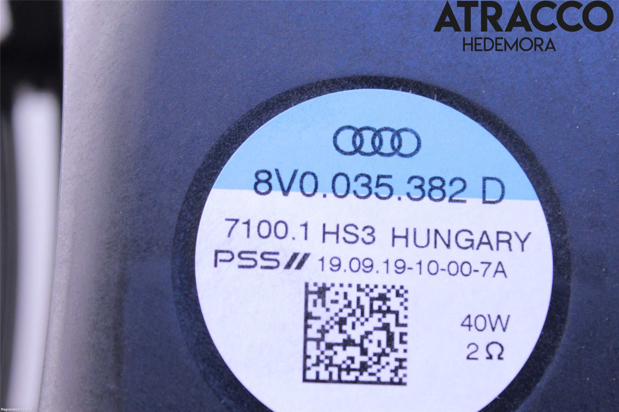 Audi A3/S3 8V 13-20 Högtalare