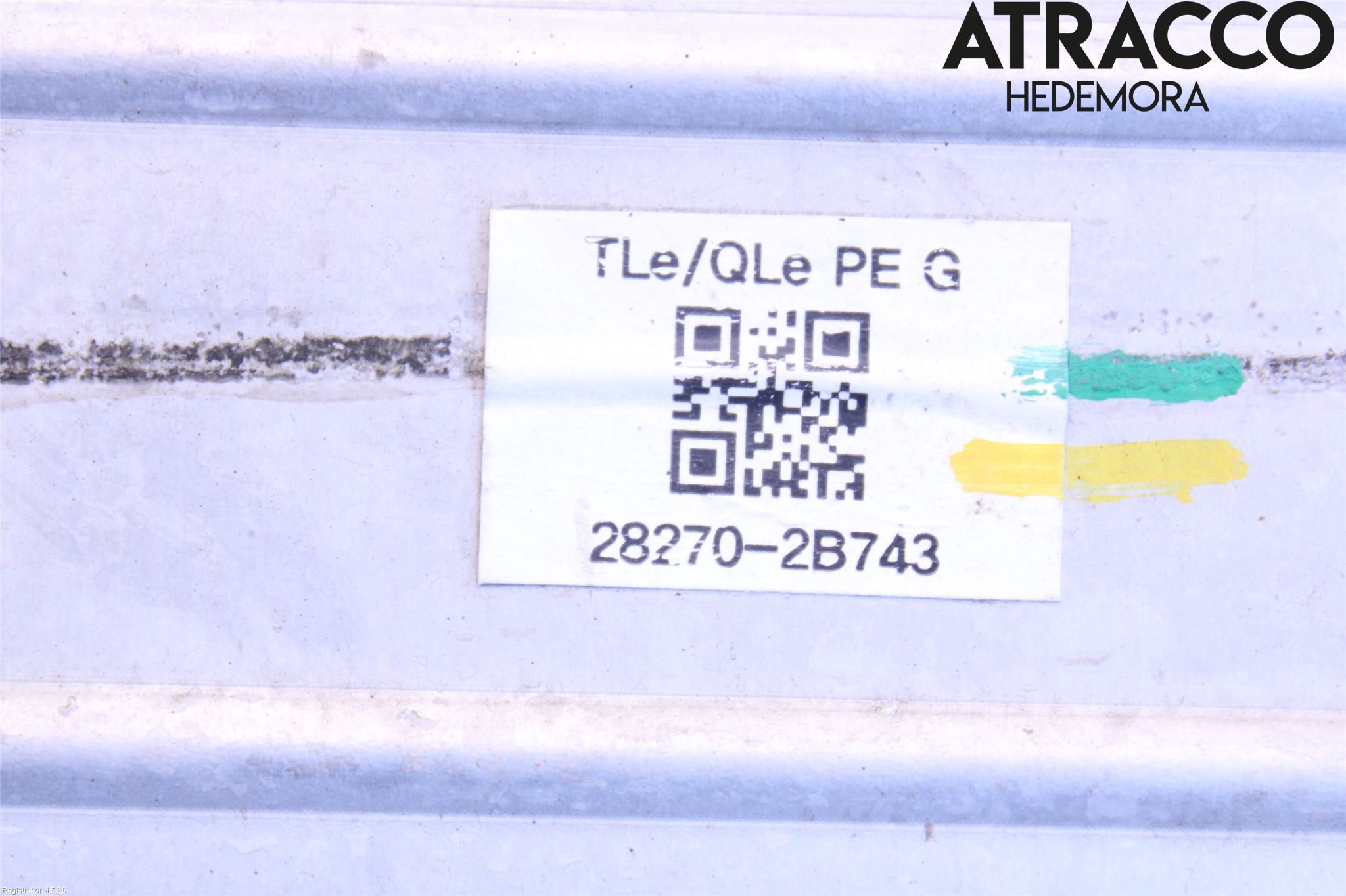 Hyundai TUCSON 05- Laddluft-Intercooler Kyl