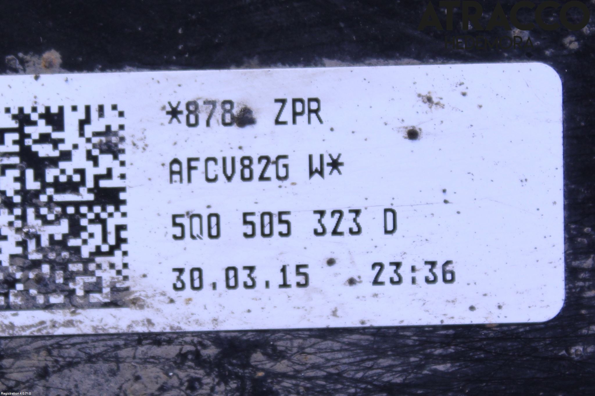 Volkswagen VW GOLF / E-GOLF VII 13-20 Bärarm Bak Övre Höger