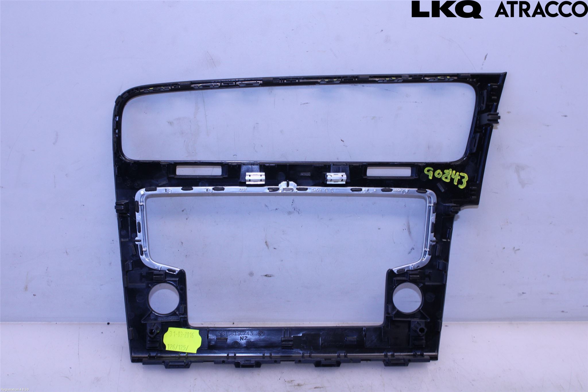 Volkswagen VW GOLF / E-GOLF VII 13-20 Instrument-Radio Sarg