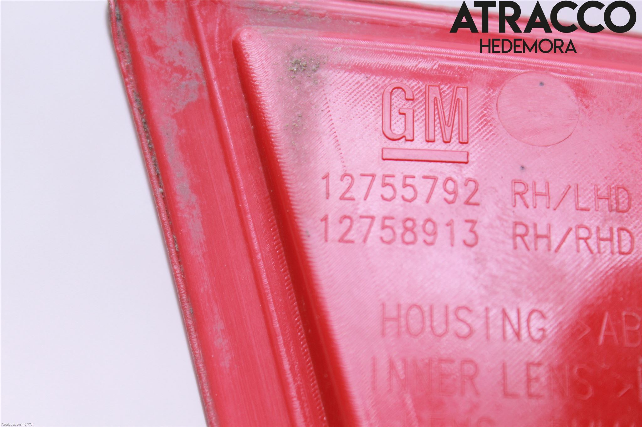 Saab 9-5     06-10 Bakljus Lucka Hö