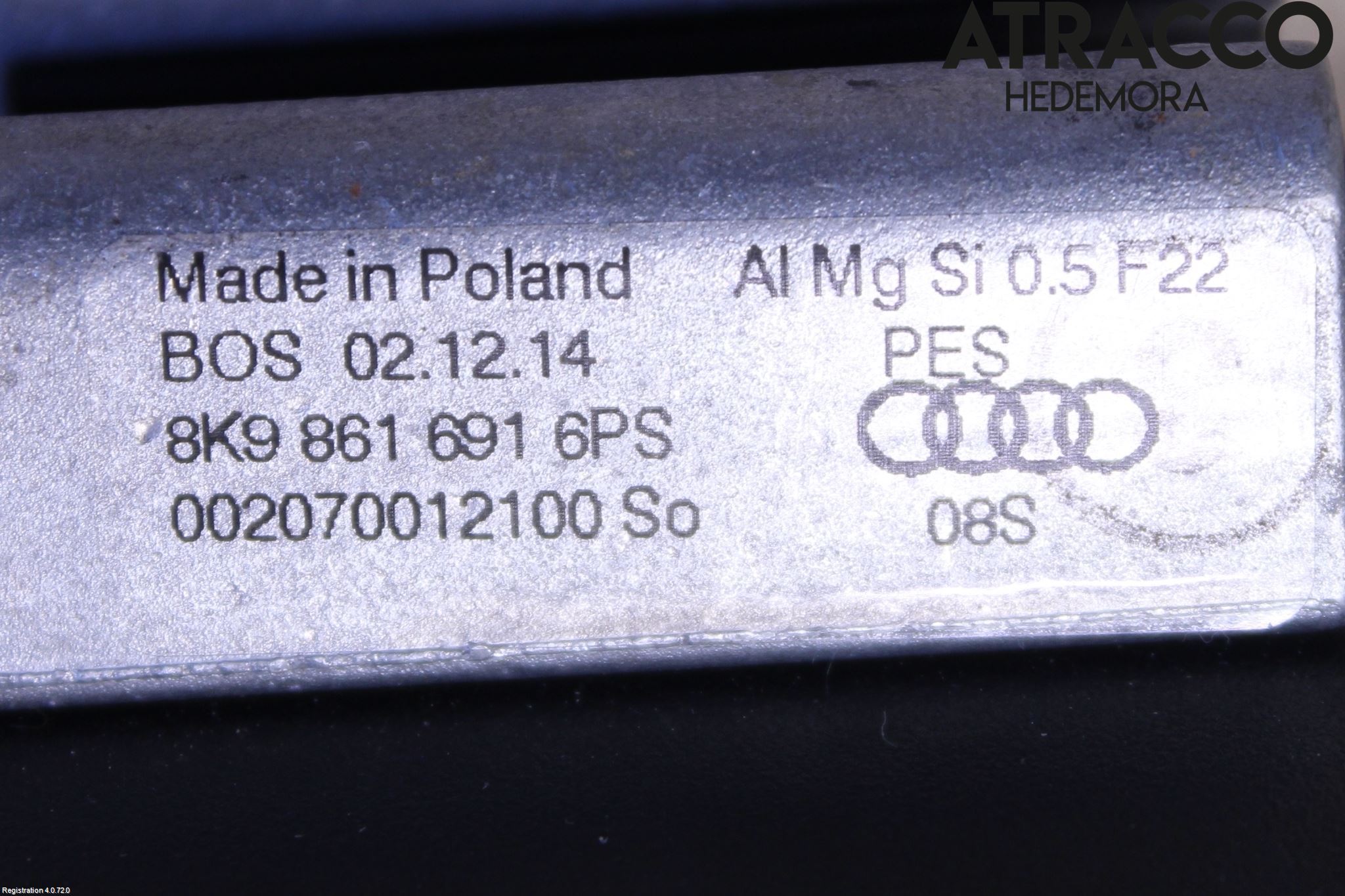 Audi A4 12-15 Lastnät