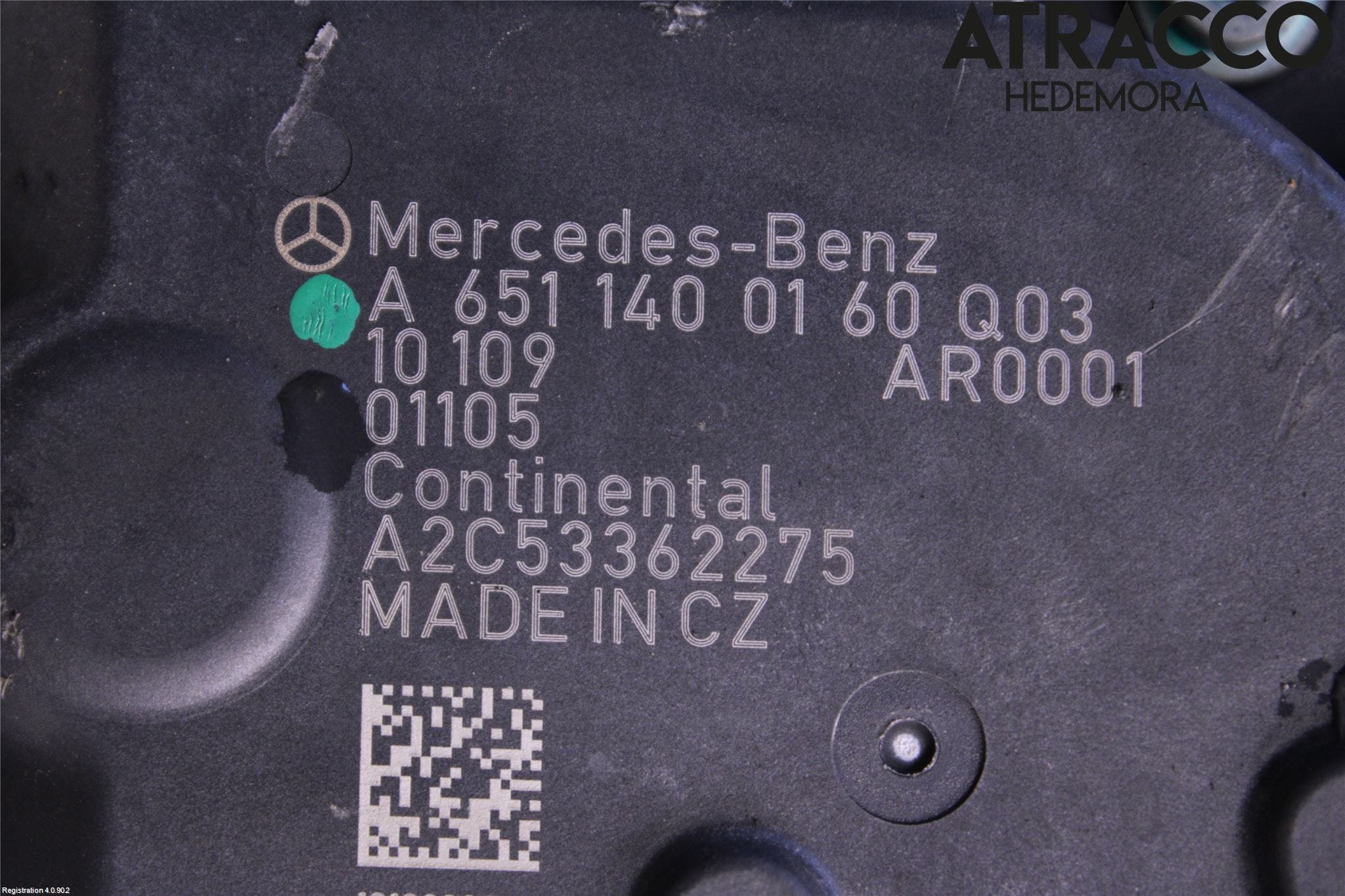 Mercedes-Benz MB C-KLASS (W204) 07-15 Egr Ventil