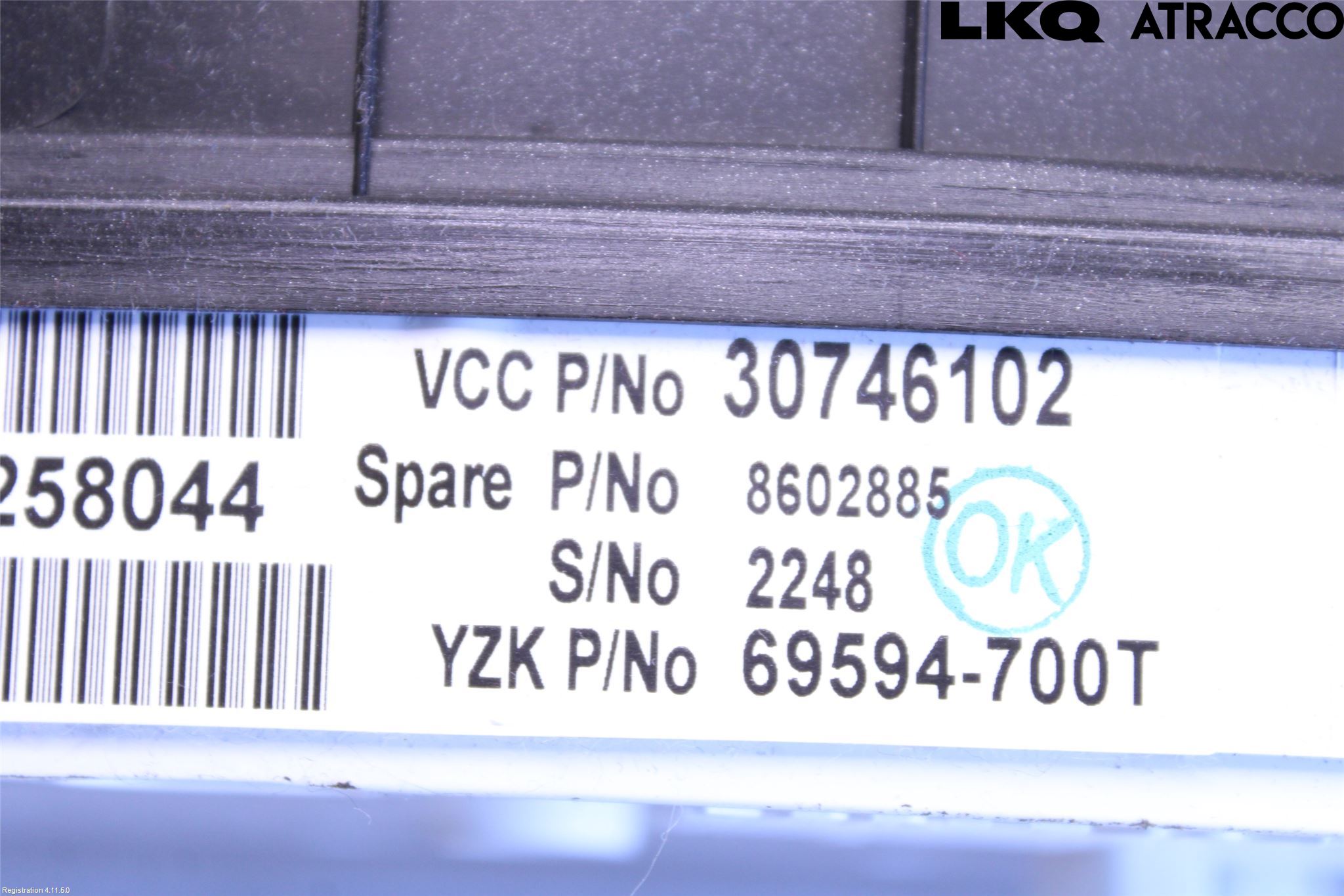 Volvo XC70 05-07 Instrument Komb