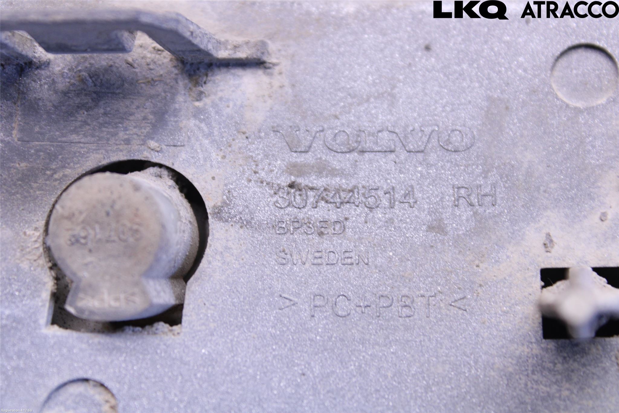 Volvo XC70 08-13 Dimljus/Reflex Bak