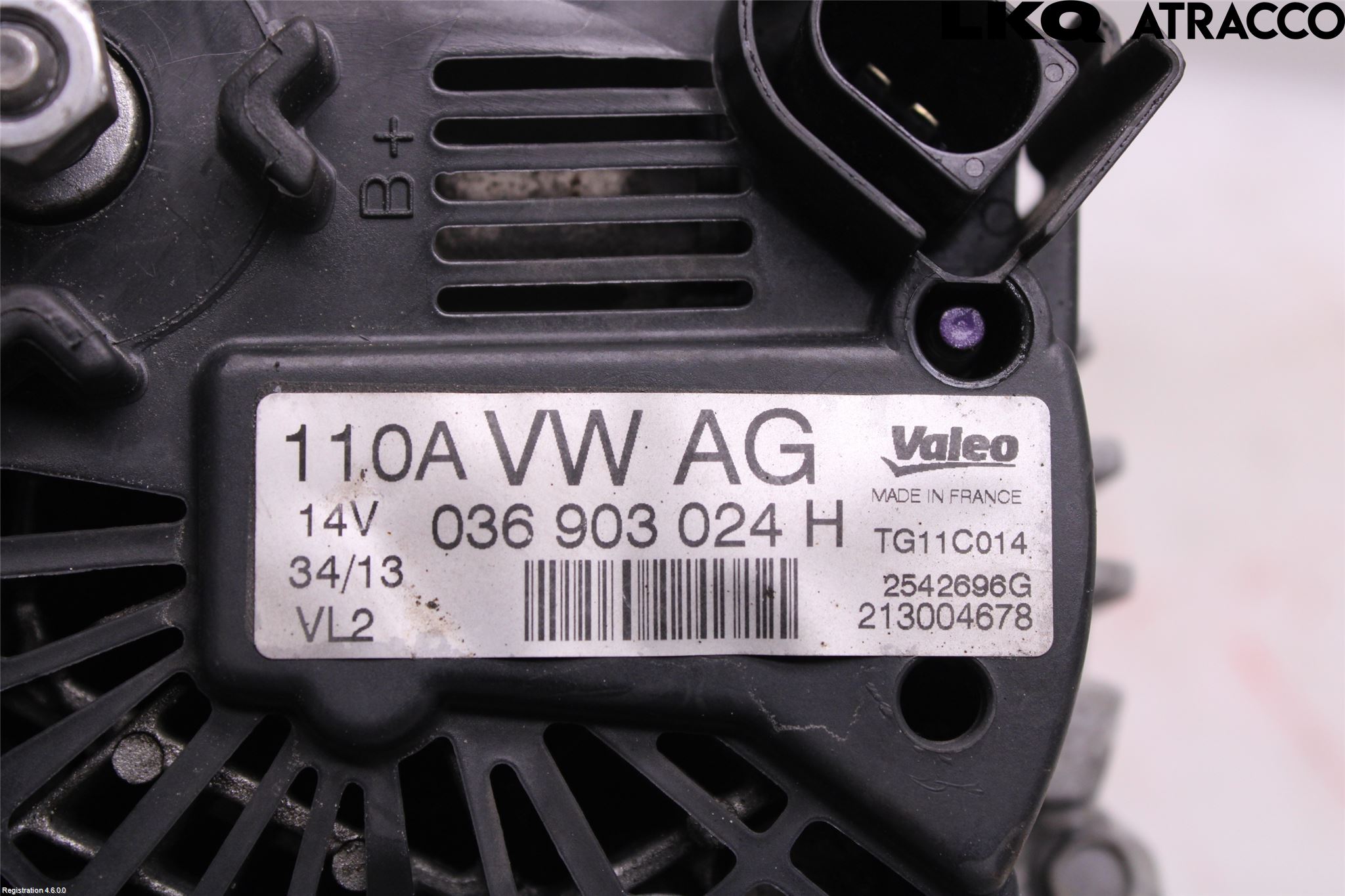 Volkswagen VW POLO 10-17 Generator