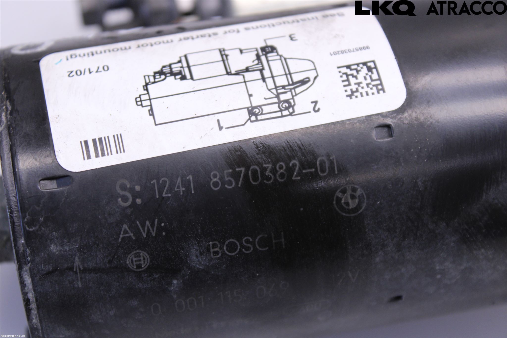 BMW X5 E70 07-13 Startmotor Diesel