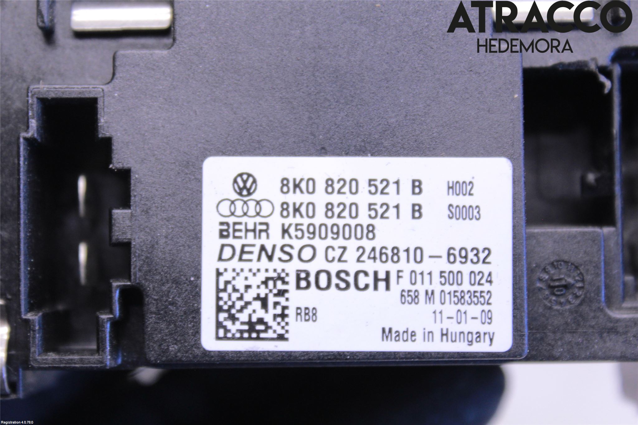 Audi A4/S4 08-11 Värmefläktsmotstånd