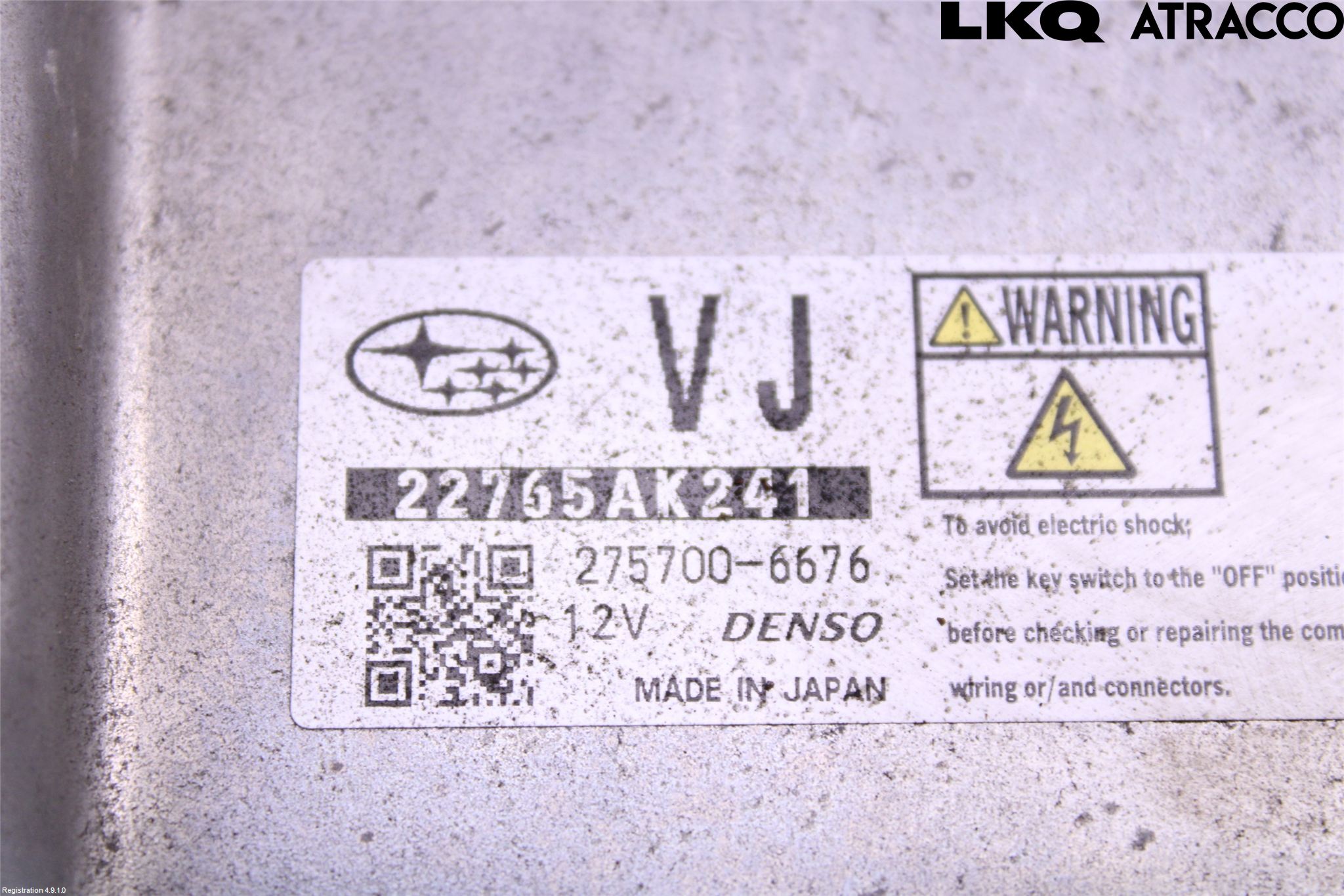 Subaru OUTBACK 15-20 Styrenhet Insprut Bensin