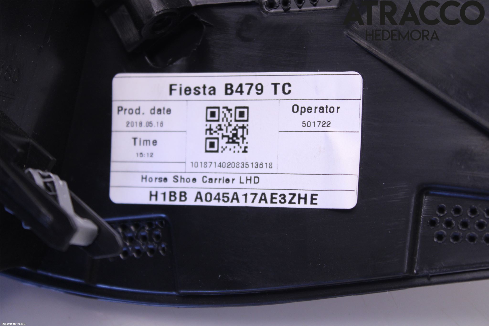 Ford FIESTA (VII) 18-23 Instrumentkonsoll Mitt