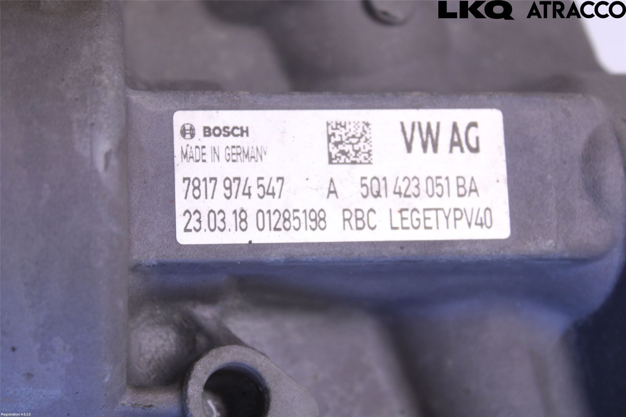 Volkswagen VW GOLF / E-GOLF VII 13-20 Styrväxel-Snäcka Elektrisk