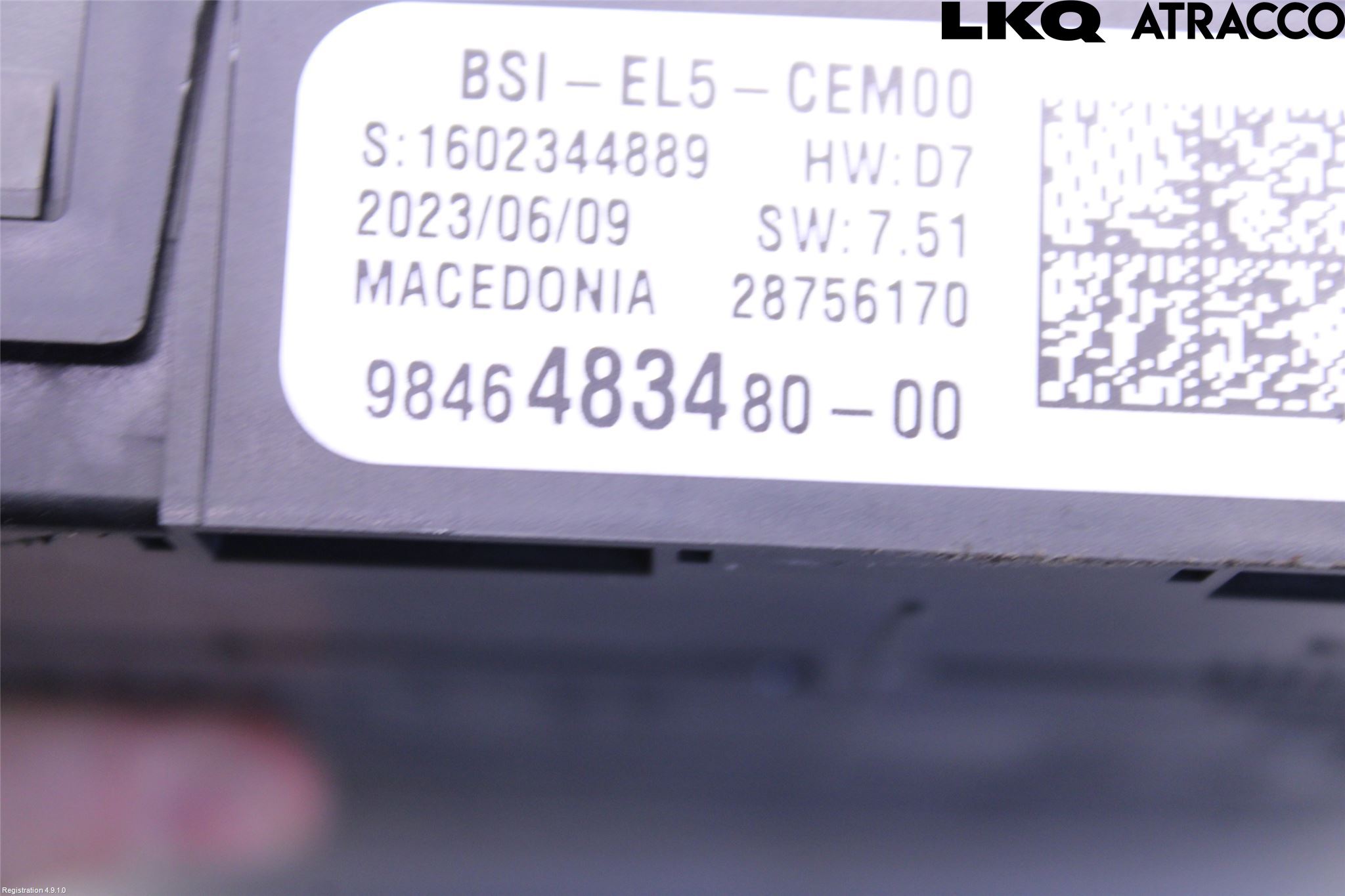 Opel GRANDLAND X 18- Säkringsdosa-Elcentral