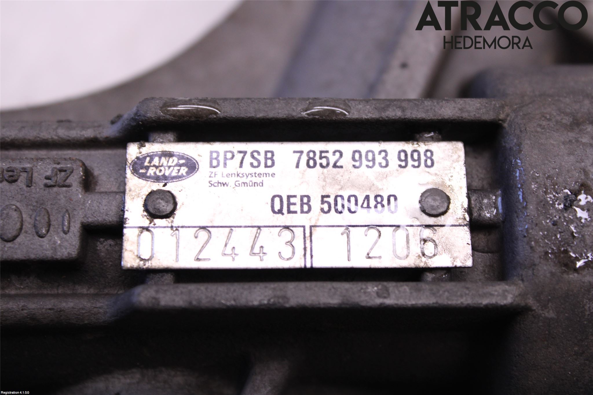 Landrover LAND ROVER RANGE ROVER L322 02-12 Styrväxel Servo -Snäcka