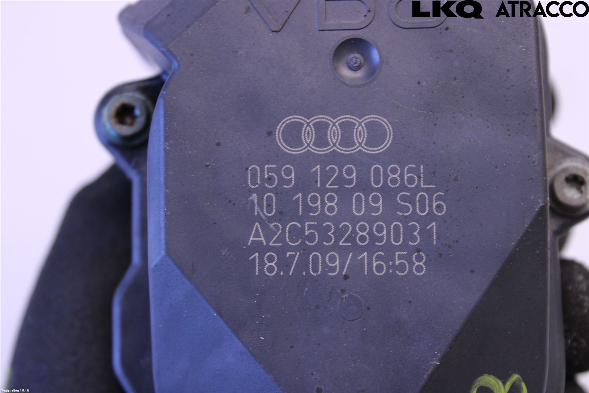 Audi A6/S6     05-11 Inj Virvelspjäll Ställmotor