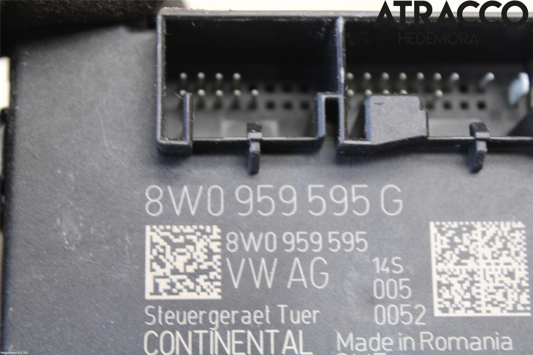 Audi A4/S4 B9 16-19 Styrenhet Dörr